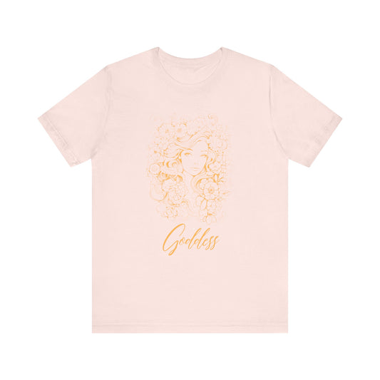 Goddess Good Vibes Spring Unisex Jersey Short Sleeve Tee