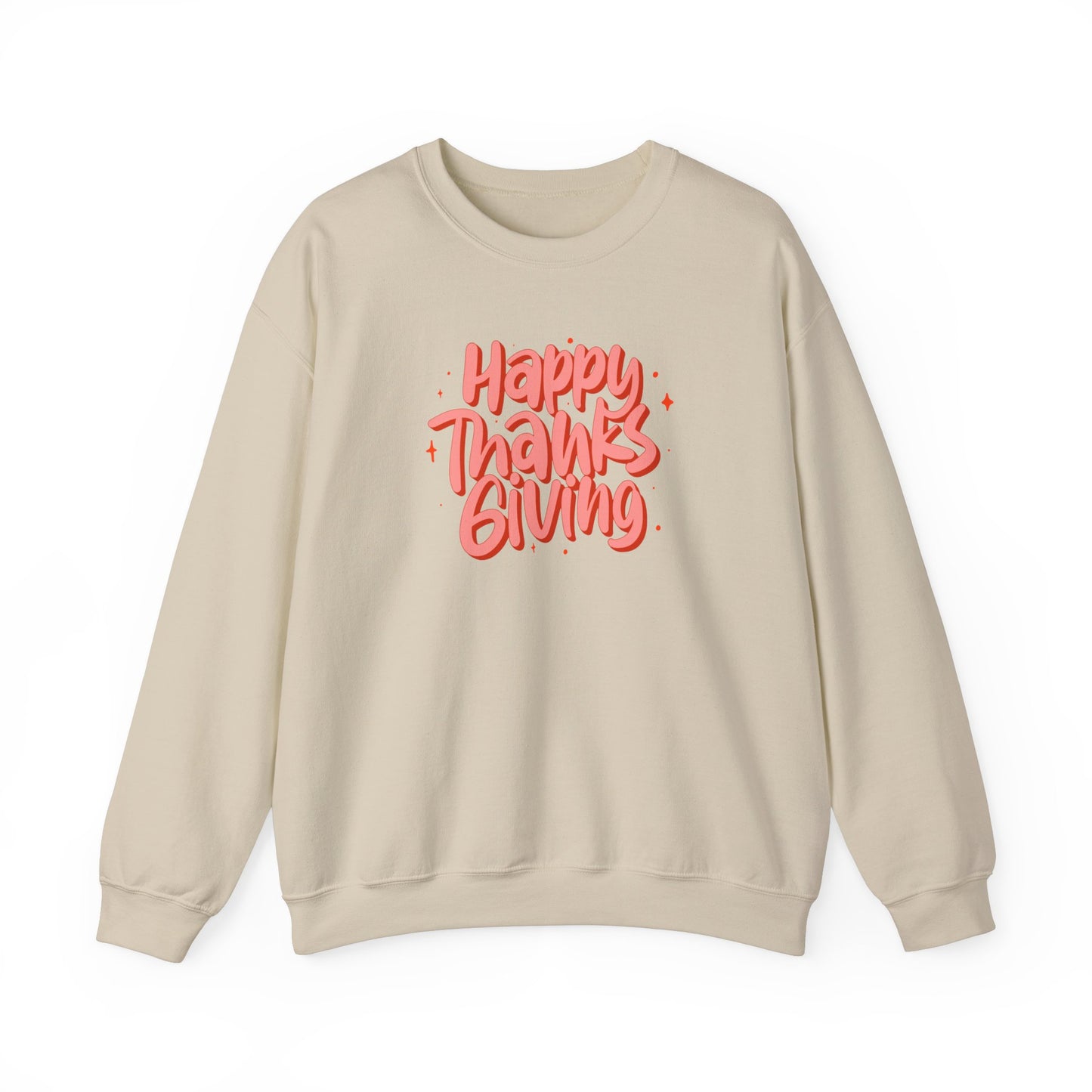 Happy Thanks Unisex Heavy Blend™ Crewneck Sweatshirt