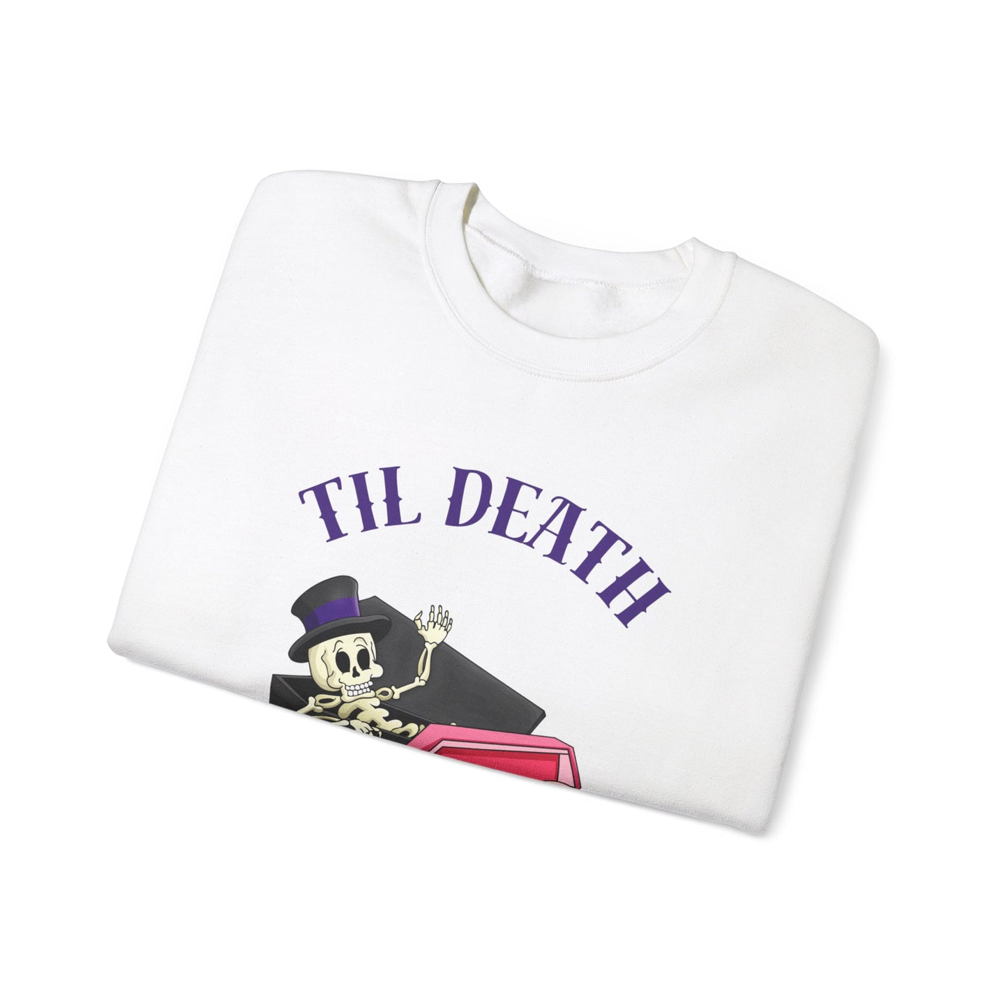 Til Death Unisex Heavy Blend™ Crewneck Sweatshirt