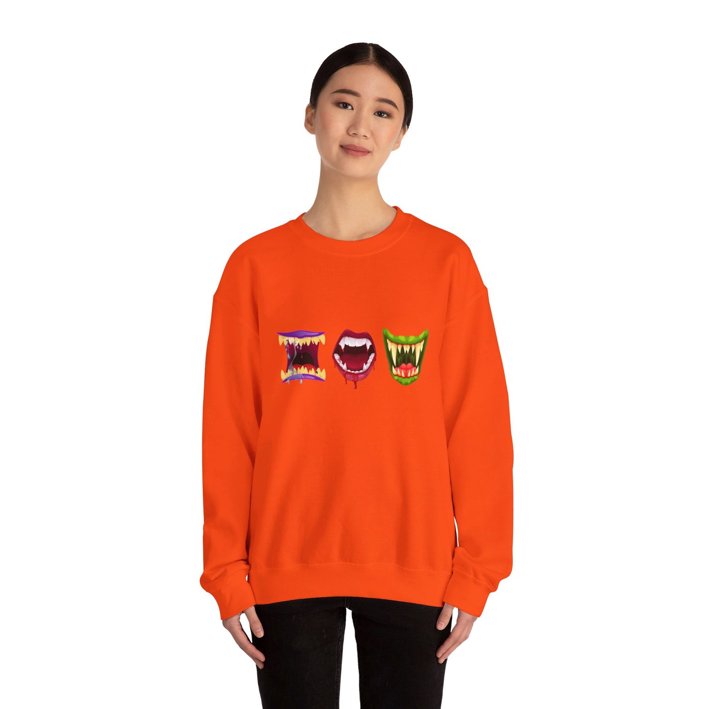 Monster Mouth Unisex Heavy Blend™ Crewneck Sweatshirt