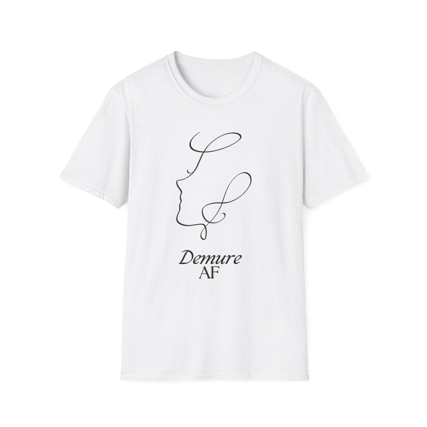 Demure AF Unisex Softstyle T-Shirt