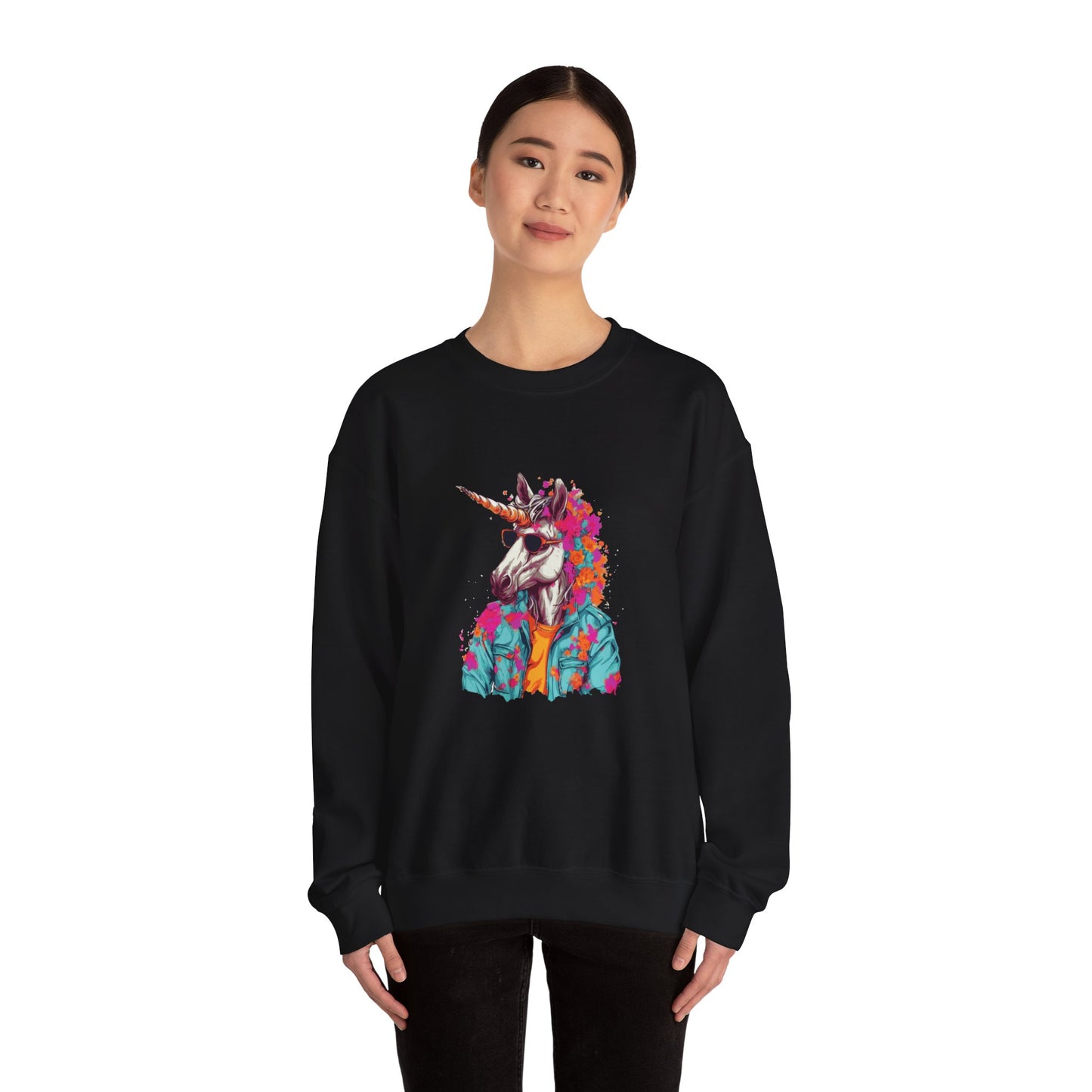 Unicorn Unisex Heavy Blend™ Crewneck Sweatshirt