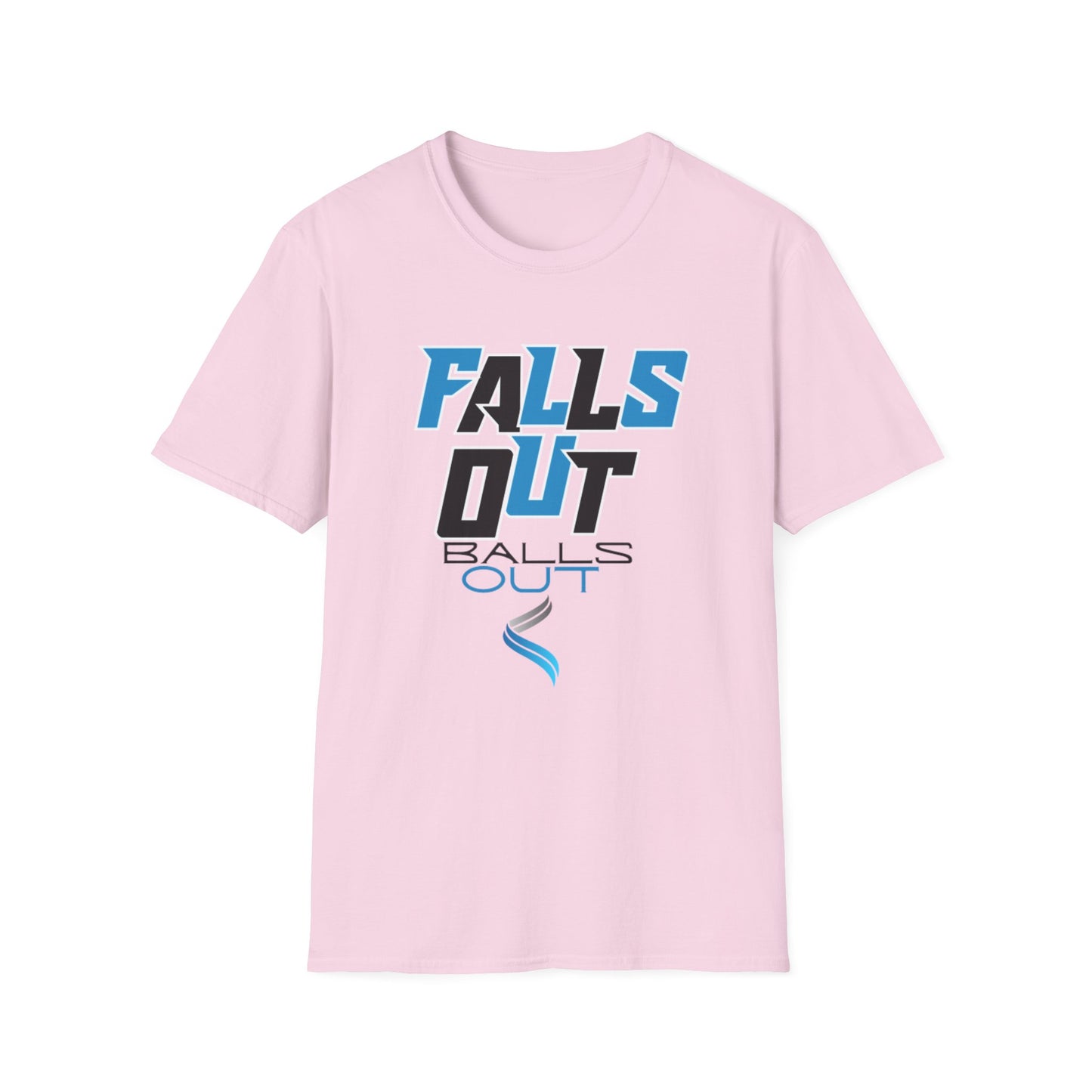 FALLS OUT BALLS OUT Unisex Softstyle T-Shirt