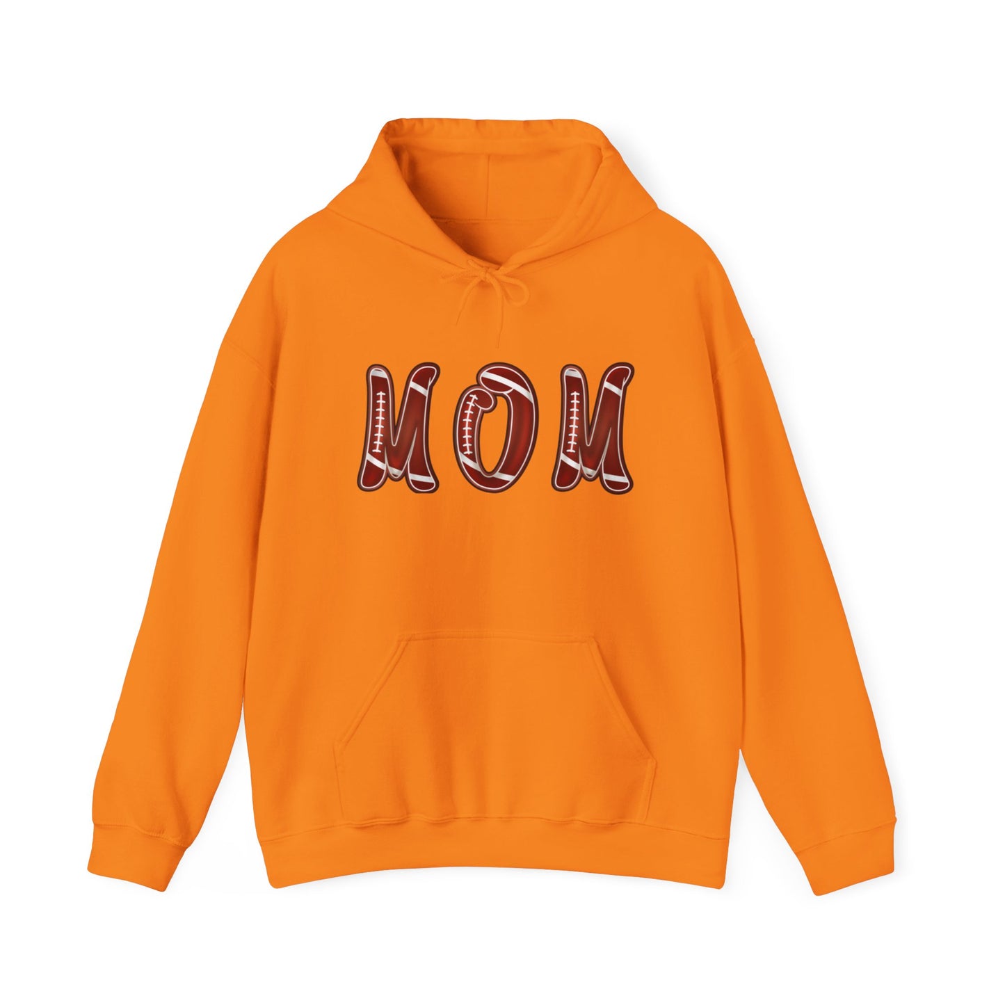 Mom Football Unisex Heavy Blend™ Hooded Sweatshirt