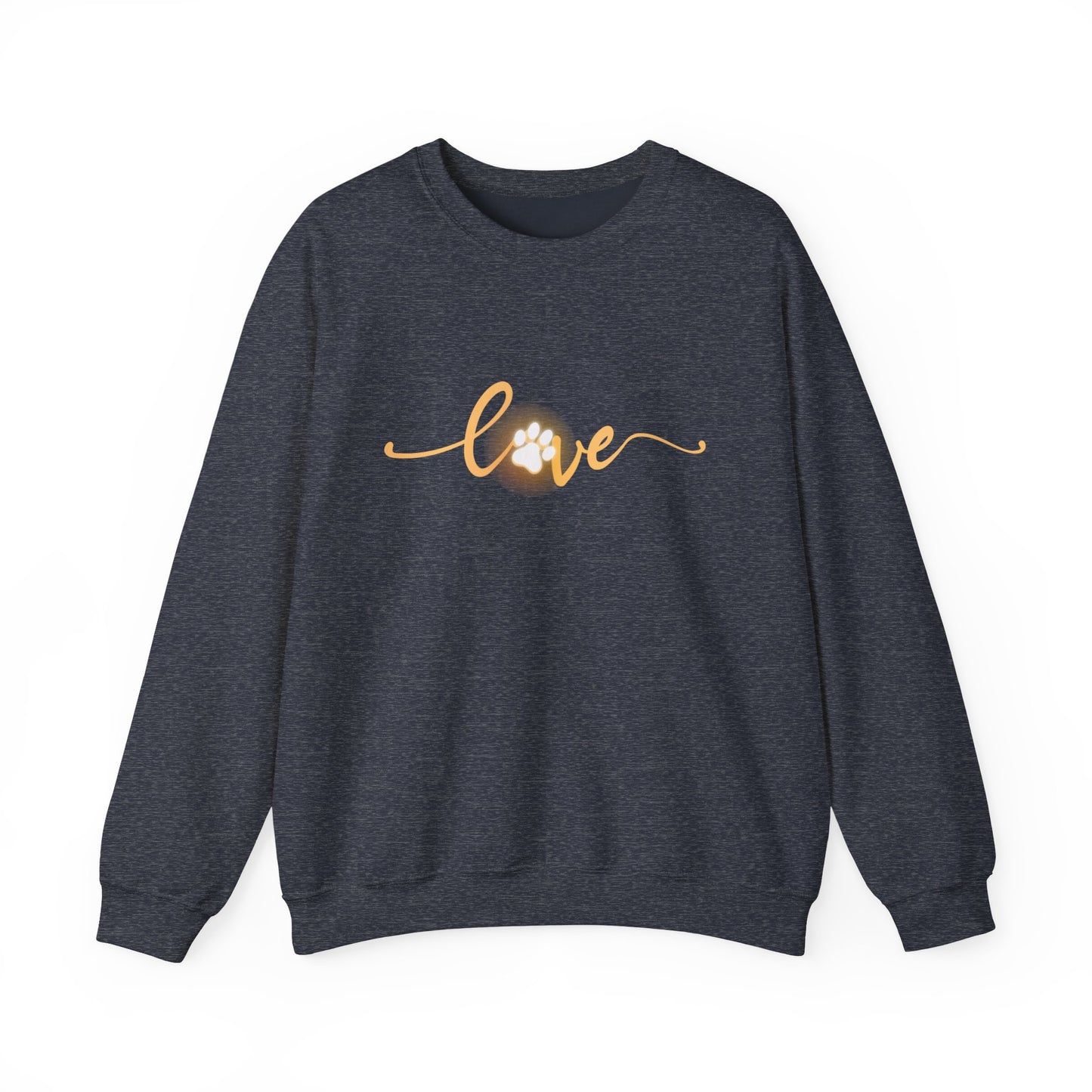 Paw Love Unisex Heavy Blend™ Crewneck Sweatshirt