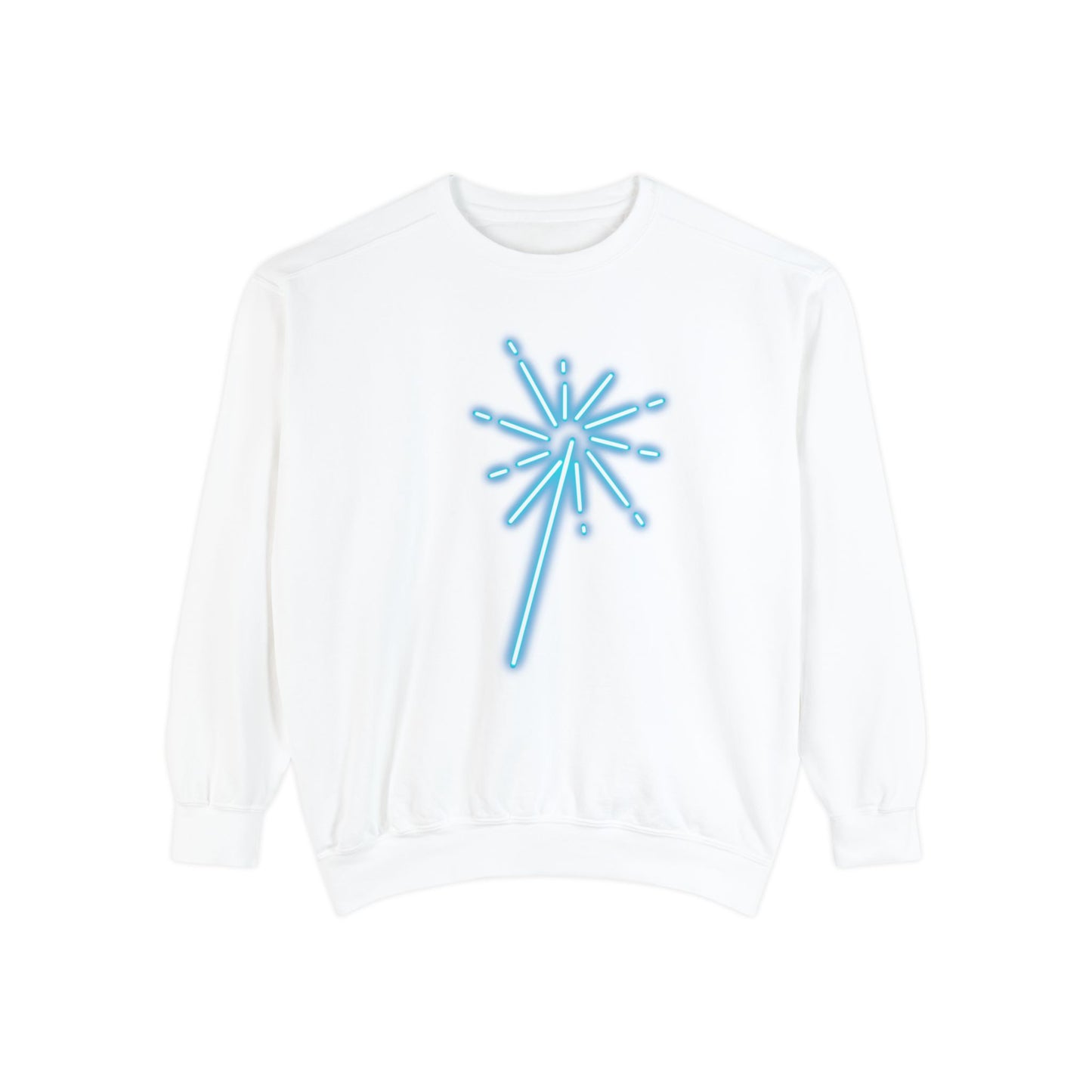 Blue Wishes Unisex Garment-Dyed Sweatshirt