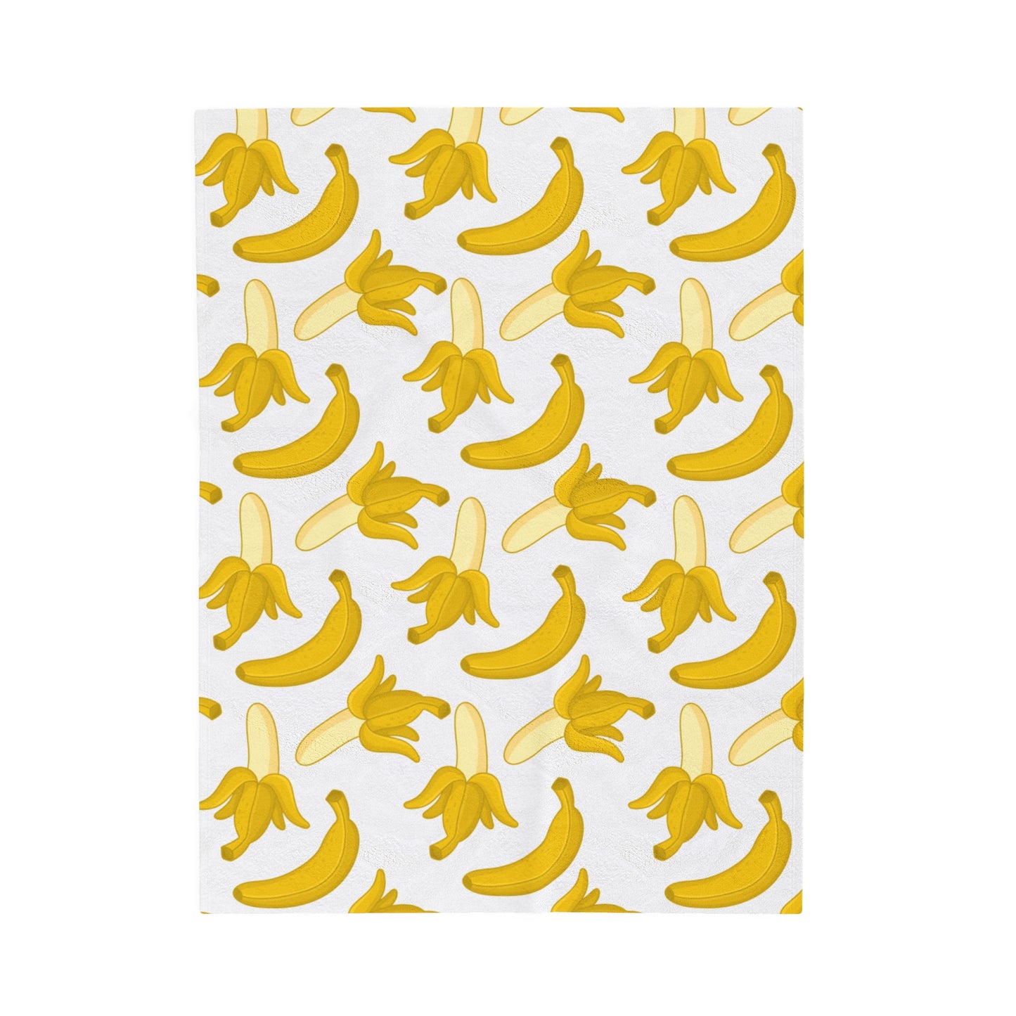 Bananas Velveteen Plush Blanket