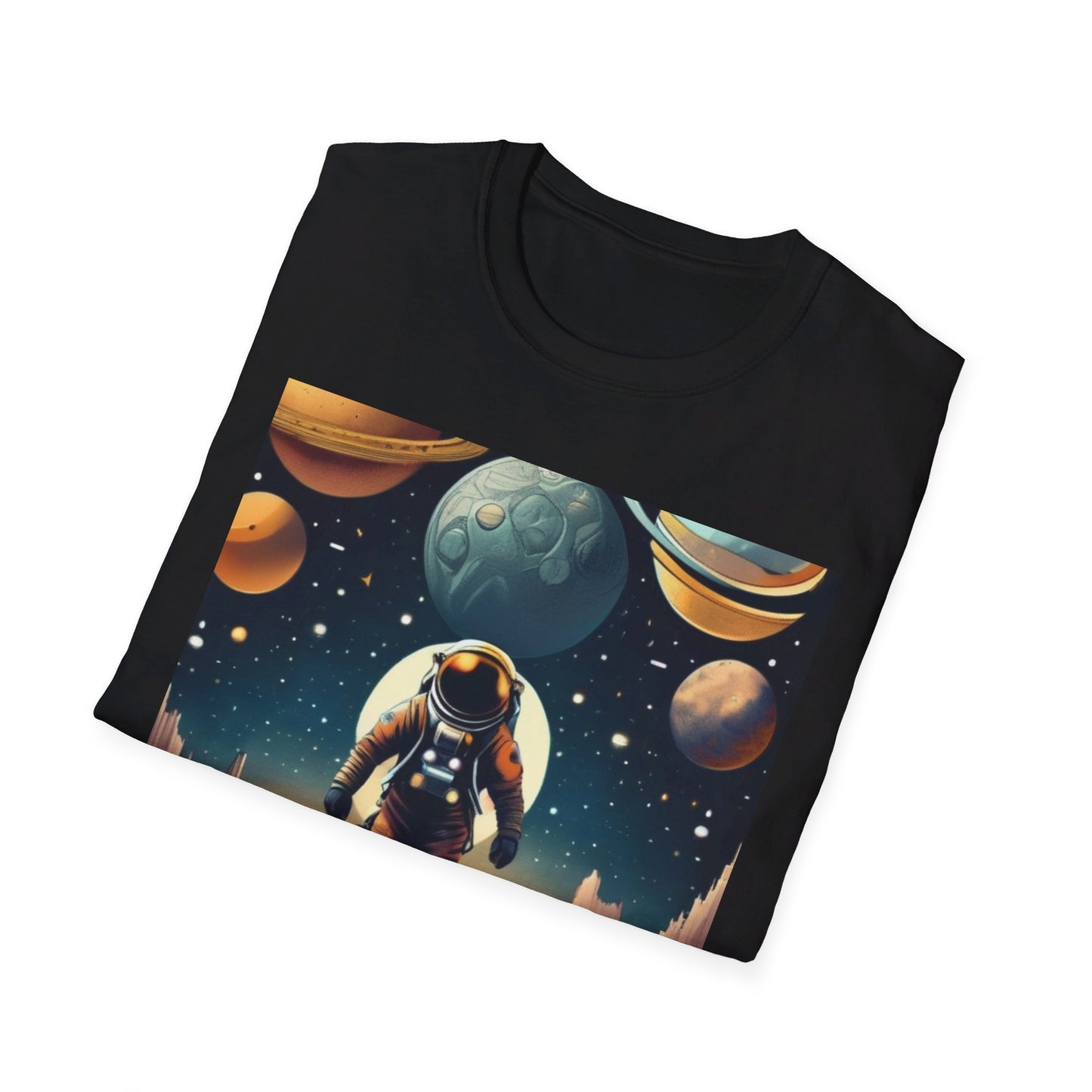 Space Traveler Unisex Softstyle T-Shirt