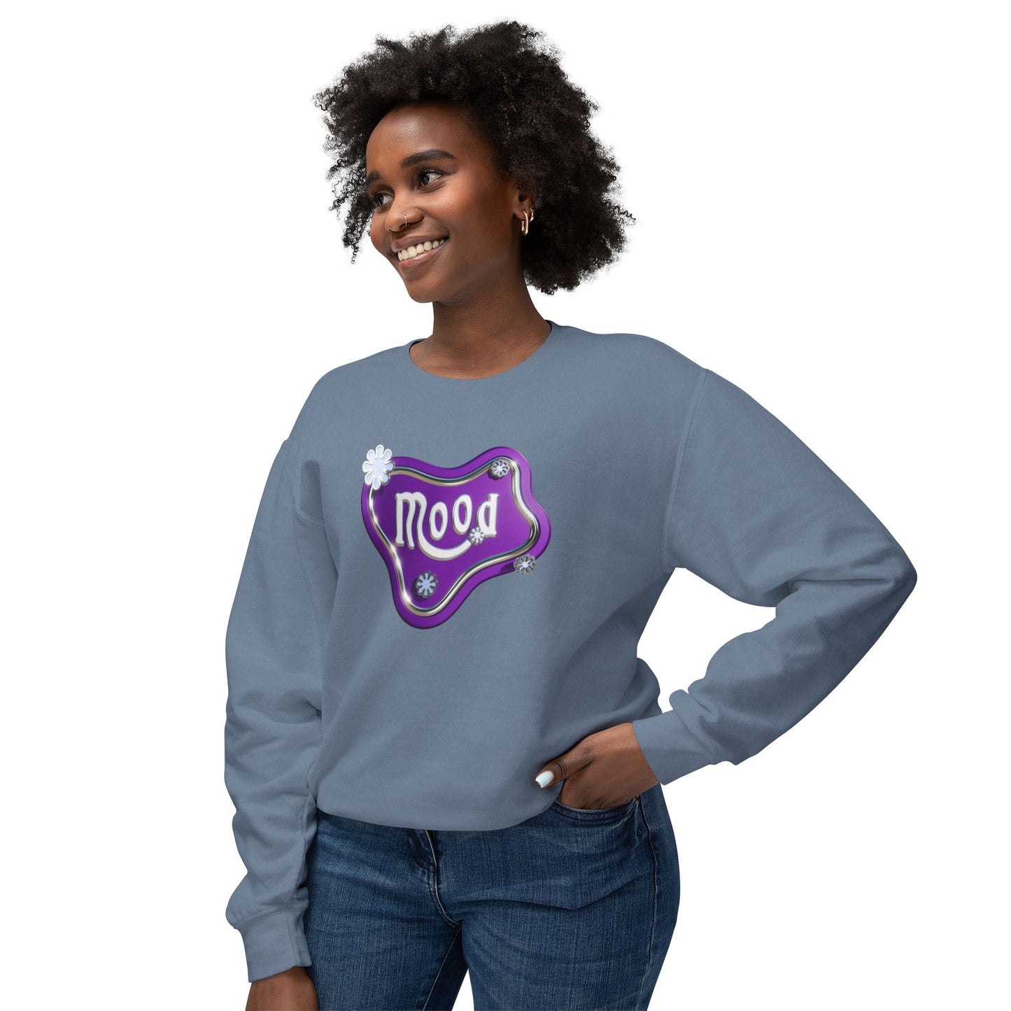 Mood Unisex Lightweight Crewneck Sweatshirt