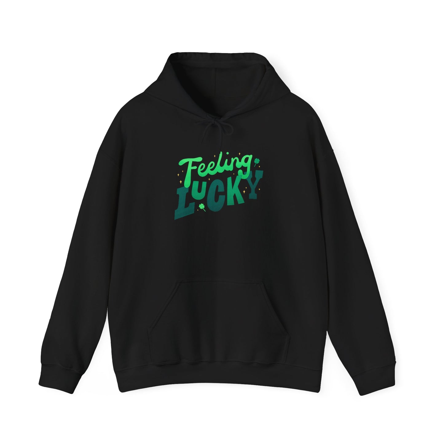 Feeling Lucky St Patrick’s Day Unisex Heavy Blend™ Hooded Sweatshirt