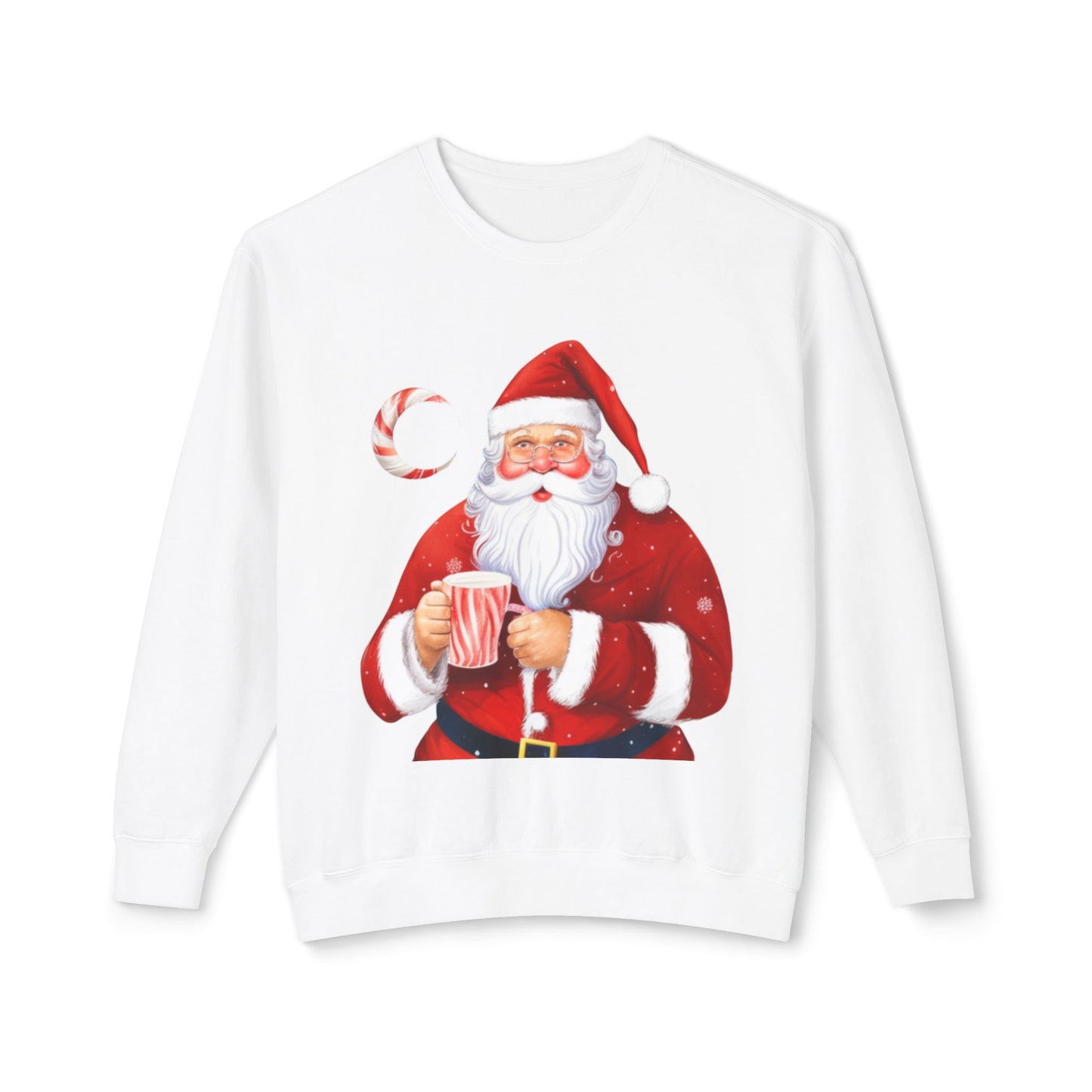 Vintage Santa Unisex Lightweight Crewneck Sweatshirt