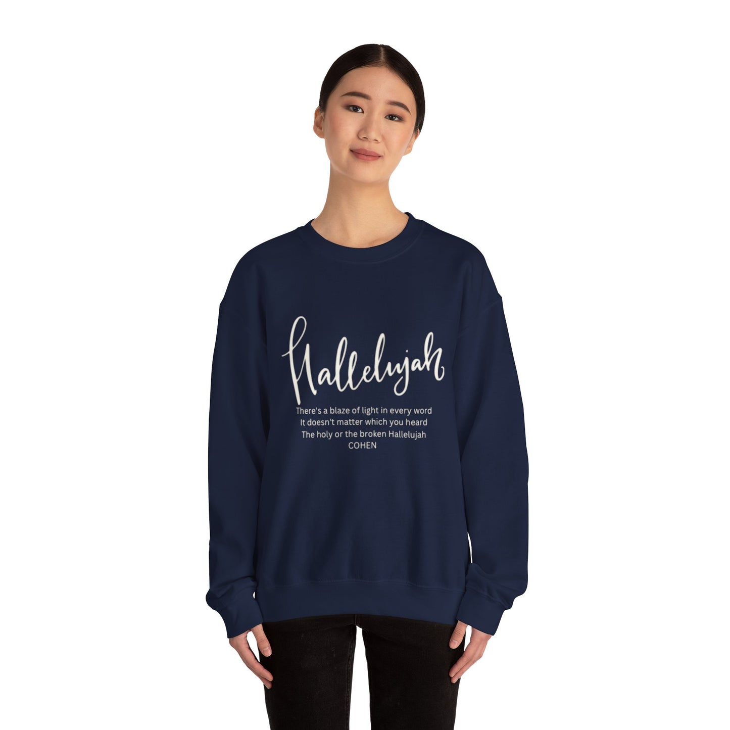 Hallelujah Unisex Heavy Blend™ Crewneck Sweatshirt