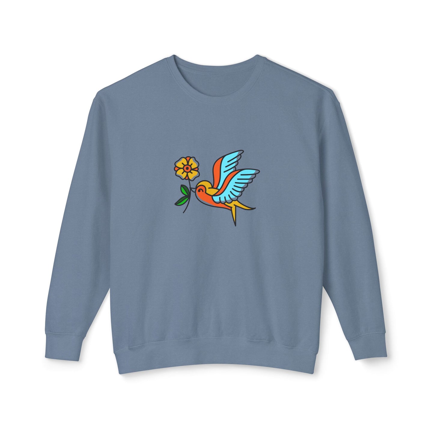 Sparrow Unisex Lightweight Crewneck Sweatshirt