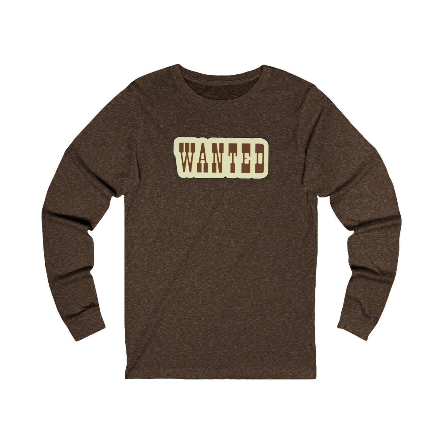 Wanted Unisex Jersey Long Sleeve Tee