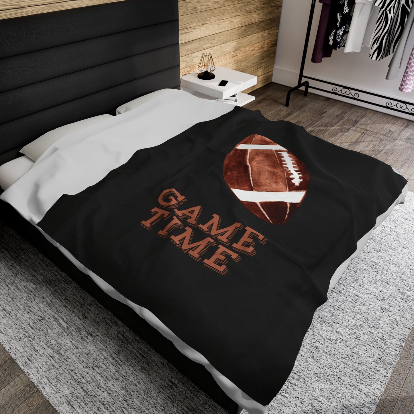 Game Time Velveteen Plush Blanket