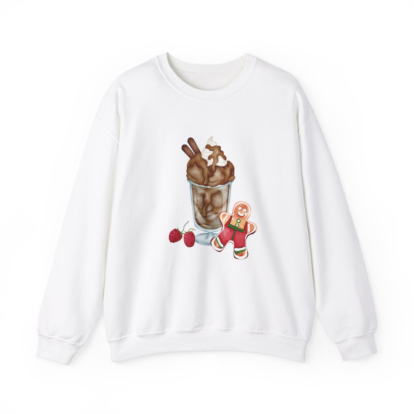 Gingerbread Coffee Unisex Heavy Blend™ Crewneck Sweatshirt