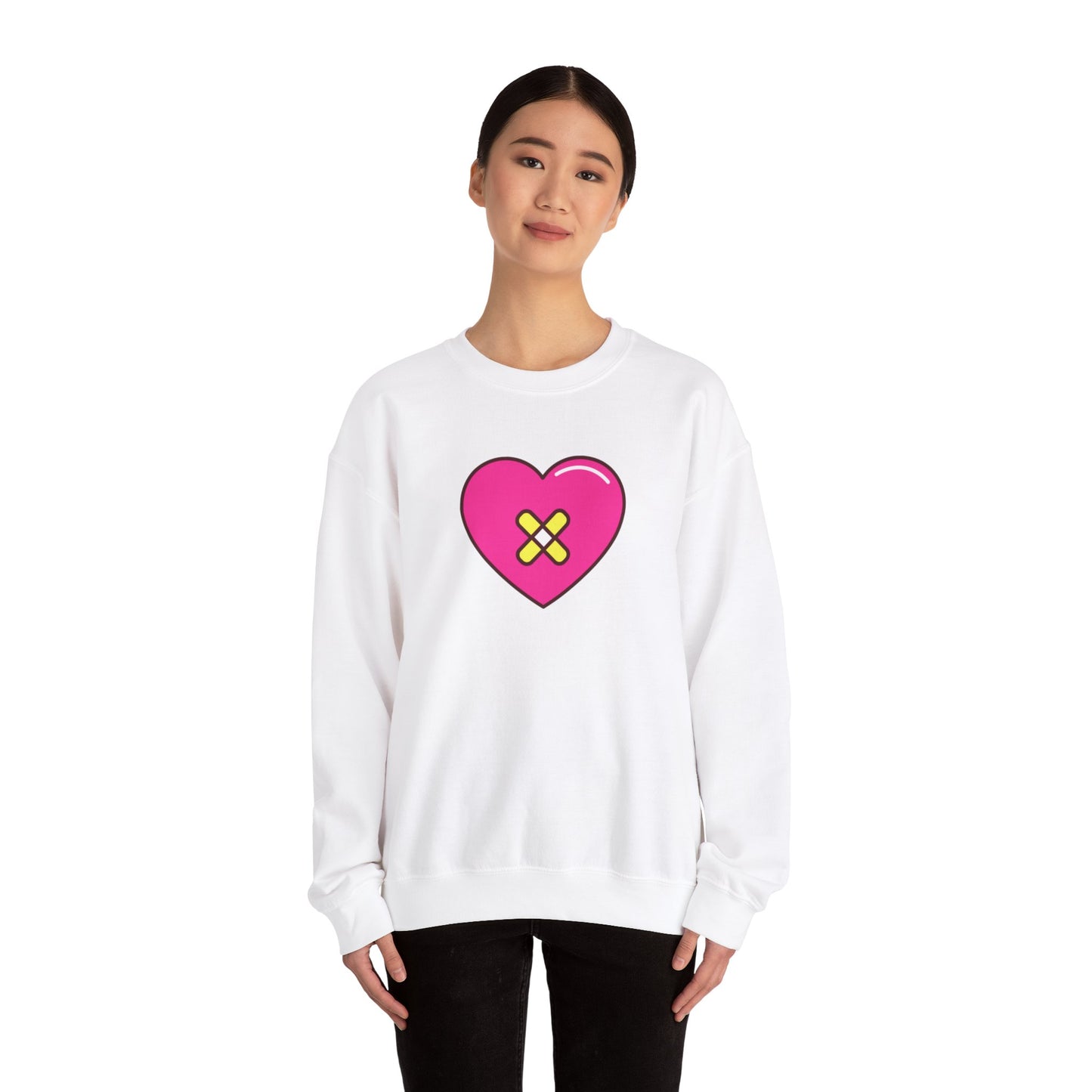 Heart Hurt Unisex Heavy Blend™ Crewneck Sweatshirt