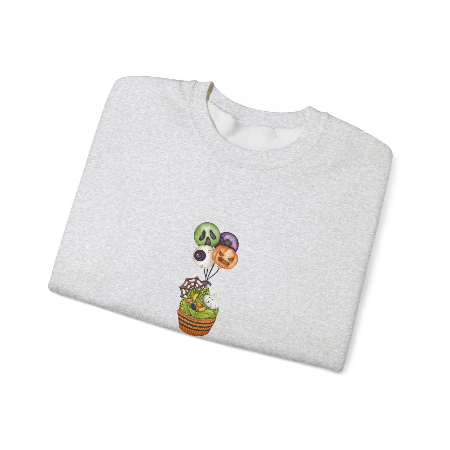 Spooky Cupcake Unisex Heavy Blend™ Crewneck Sweatshirt