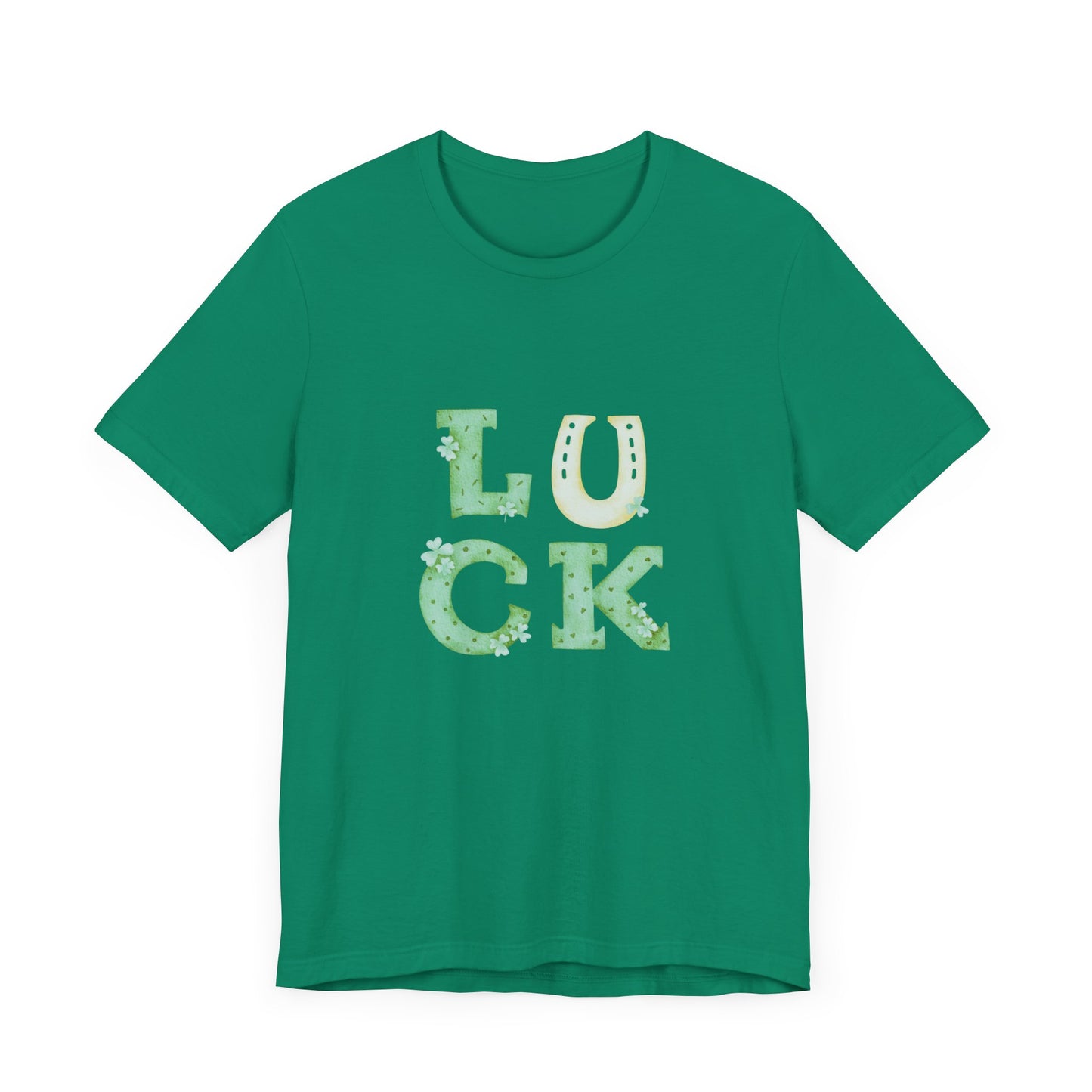 LUCK St Patrick’s Day Unisex Jersey Short Sleeve Tee