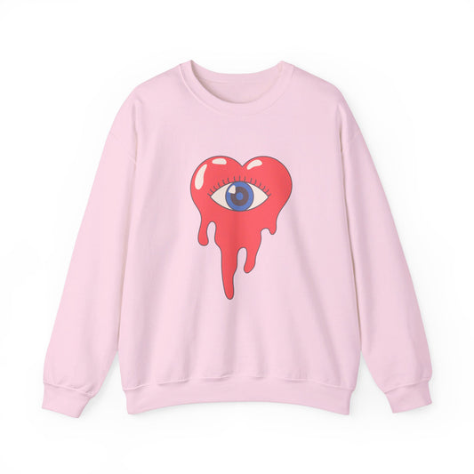 Bleeding Heart Unisex Heavy Blend™ Crewneck Sweatshirt