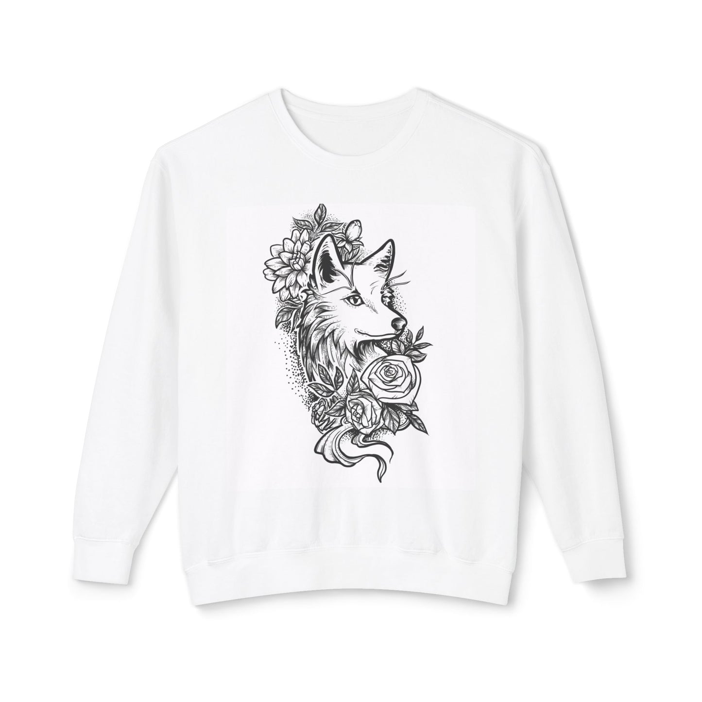 Foxy Unisex Lightweight Crewneck Sweatshirt