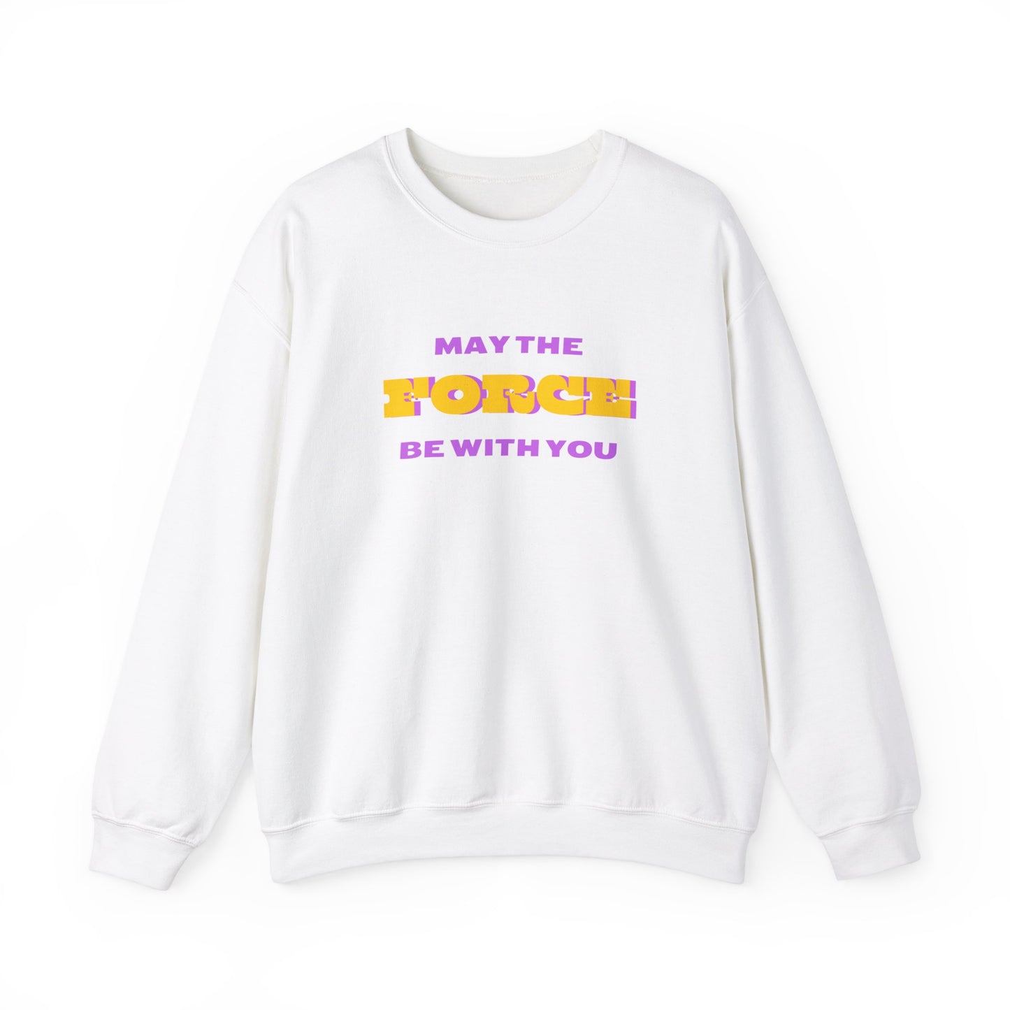 May the Force Unisex Heavy Blend™ Crewneck Sweatshirt