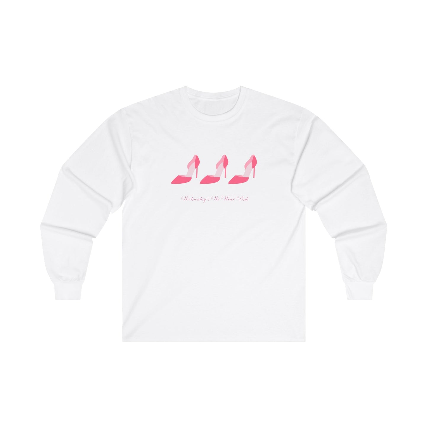 Wednesday Pink Unisex Ultra Cotton Long Sleeve Tee