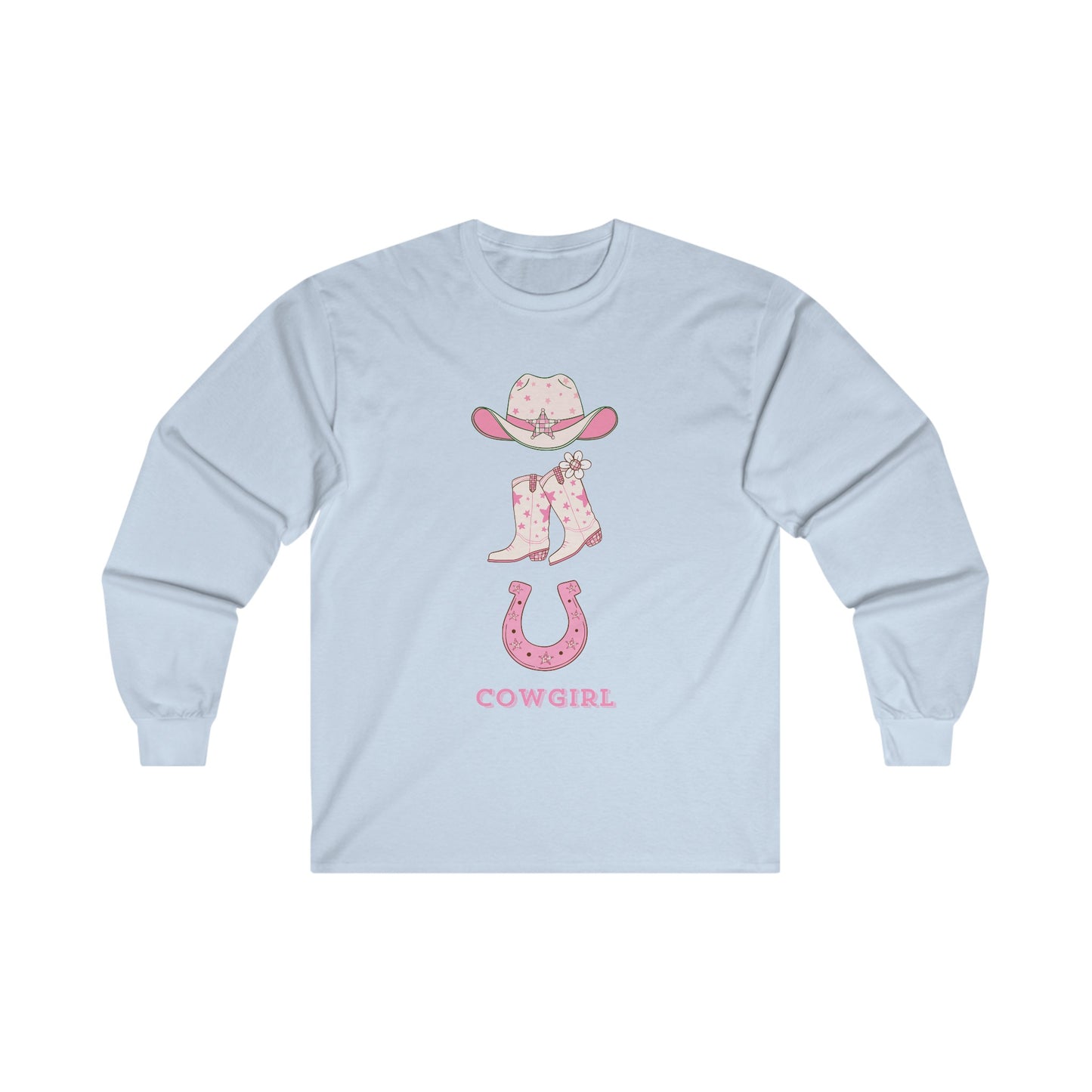 Cowgirl Pink Unisex Ultra Cotton Long Sleeve Tee