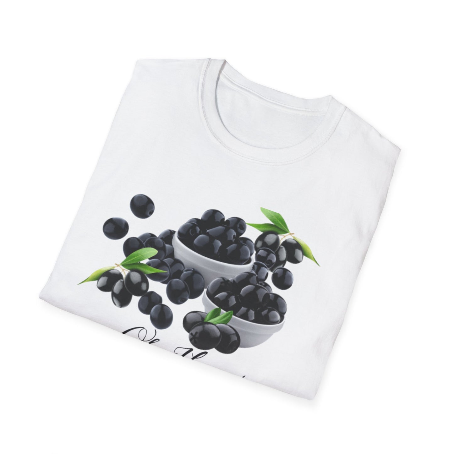 Black Olives Tuscany Unisex Softstyle T-Shirt