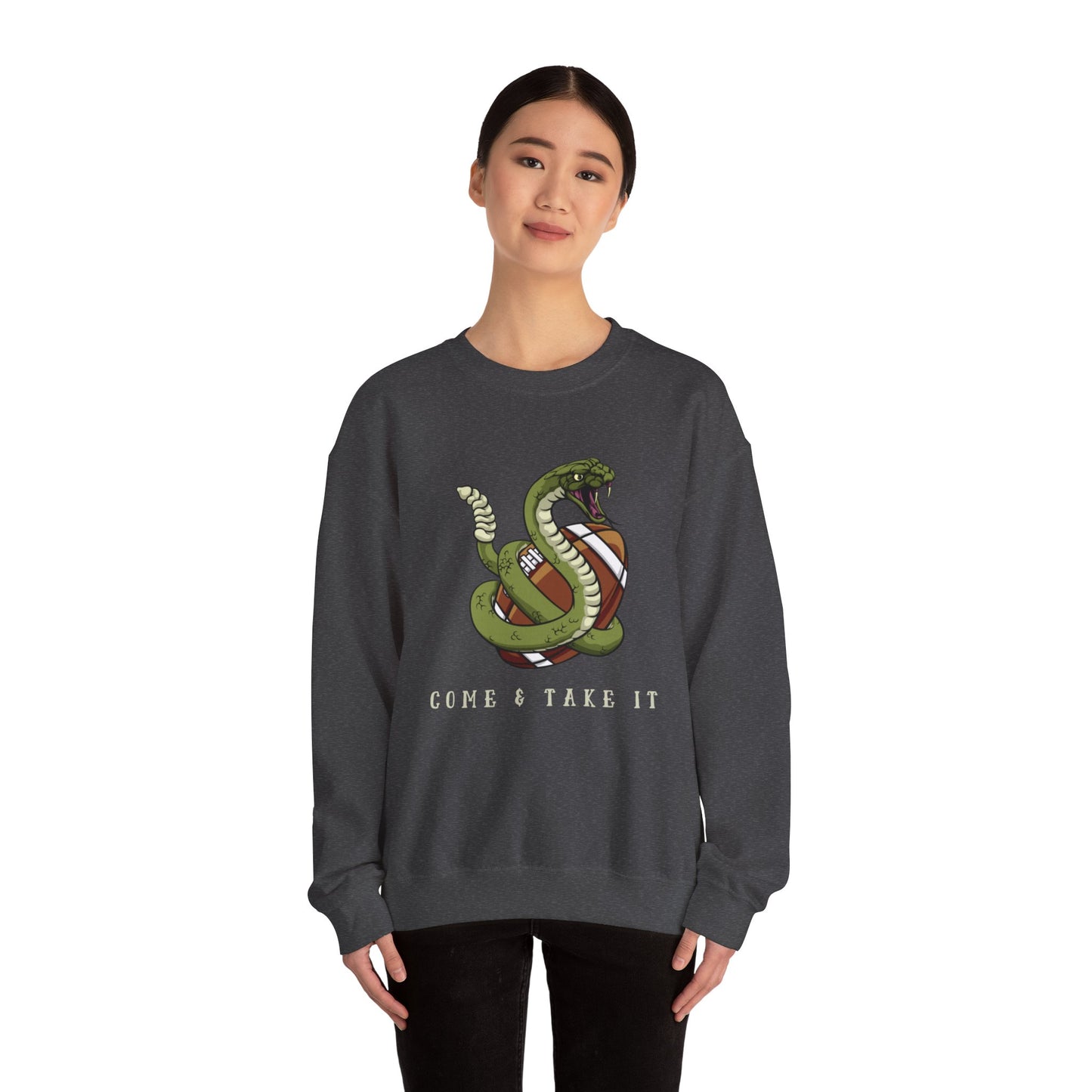 Come & Take It Unisex Heavy Blend™ Crewneck Sweatshirt