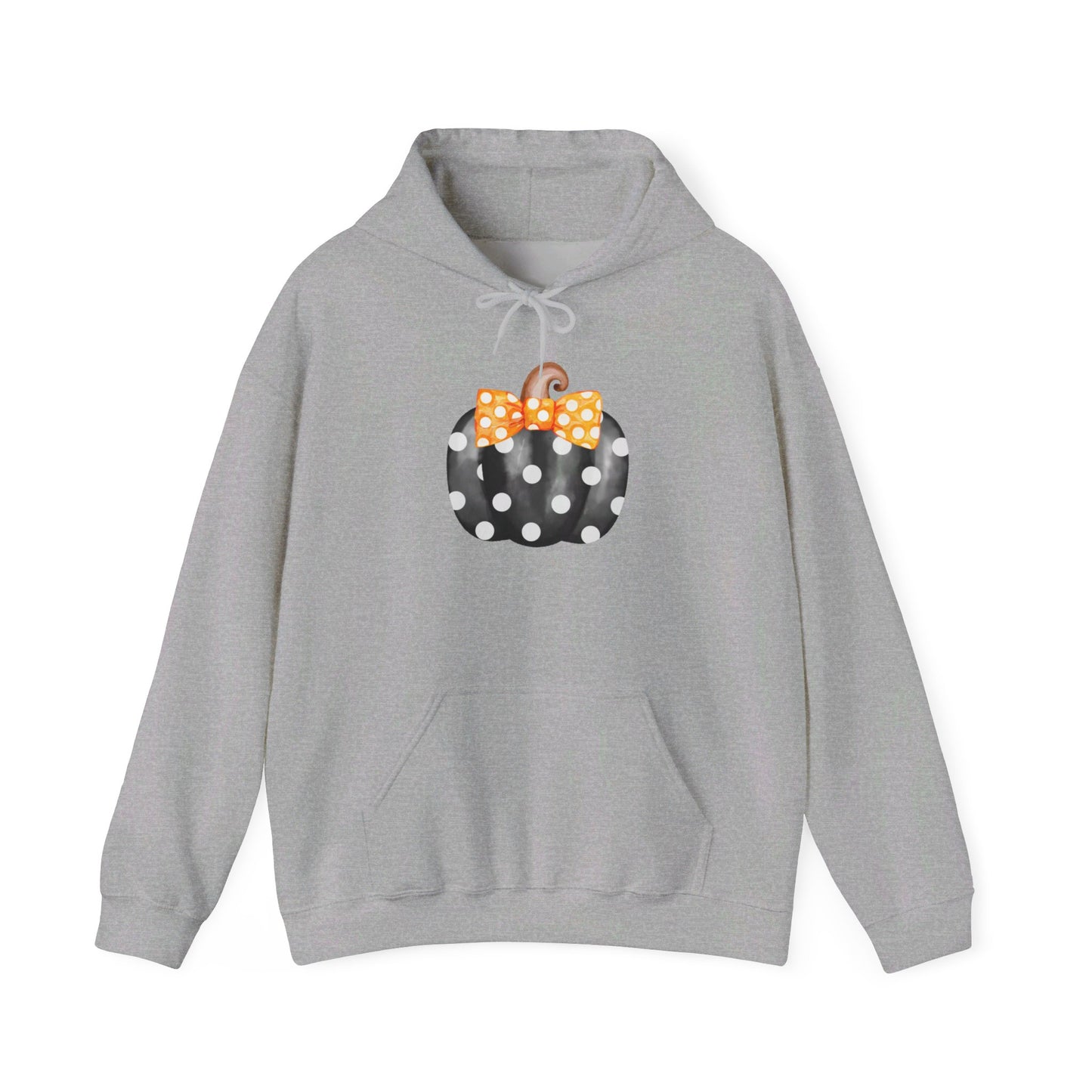 Polka Dot Pumpkin Unisex Heavy Blend™ Hooded Sweatshirt