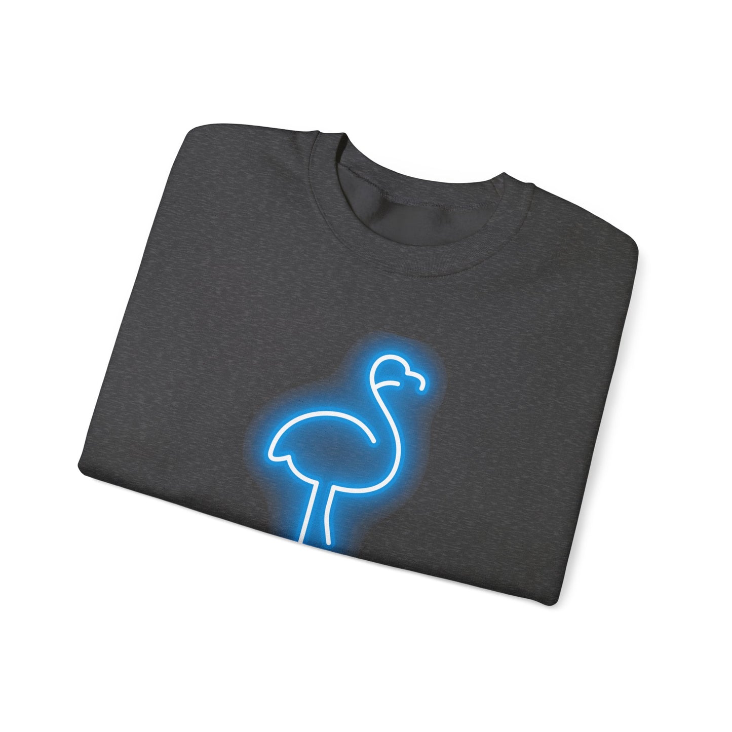 Neon Harris Walz Flamingo Unisex Heavy Blend™ Crewneck Sweatshirt