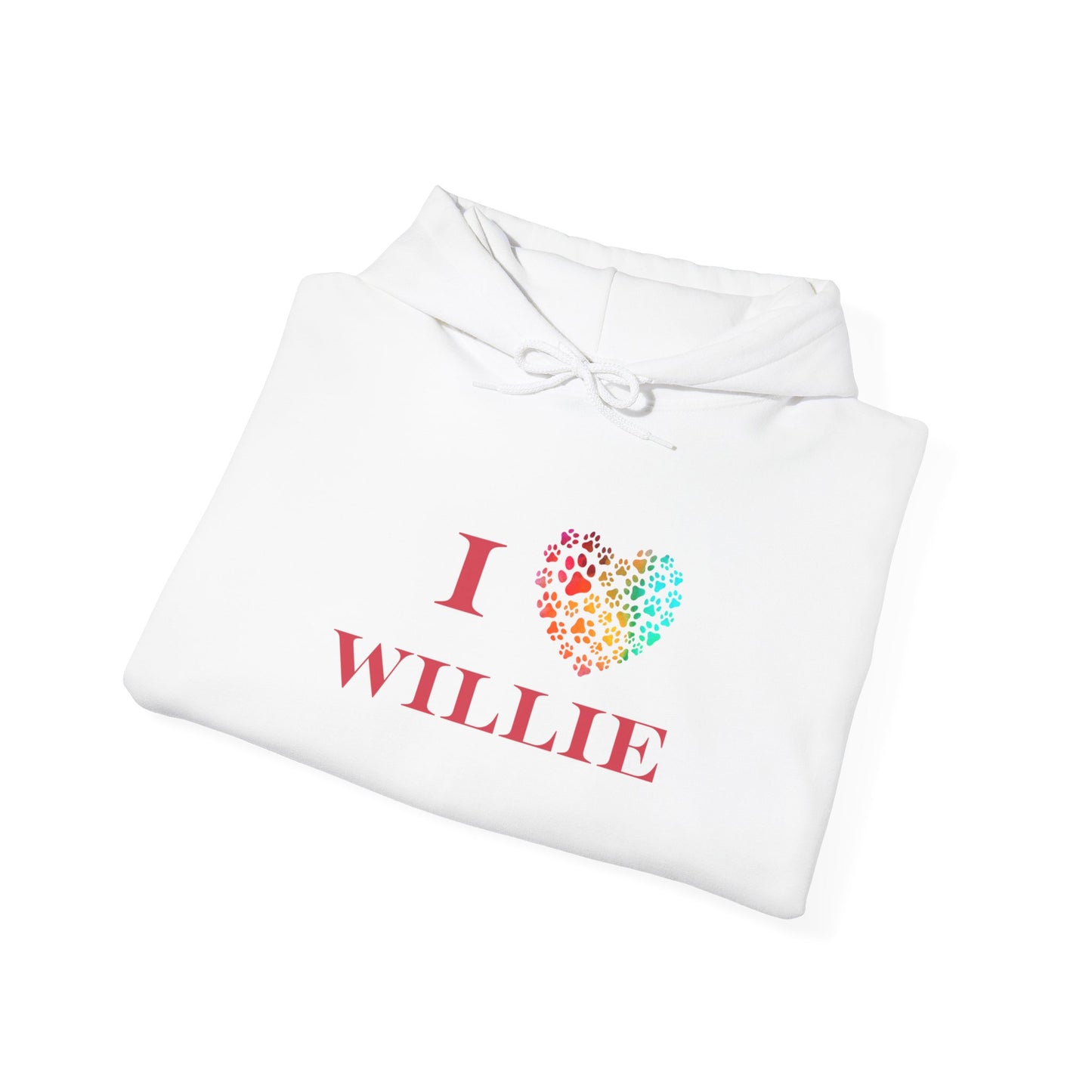 I Heart Willie Unisex Heavy Blend™ Hooded Sweatshirt