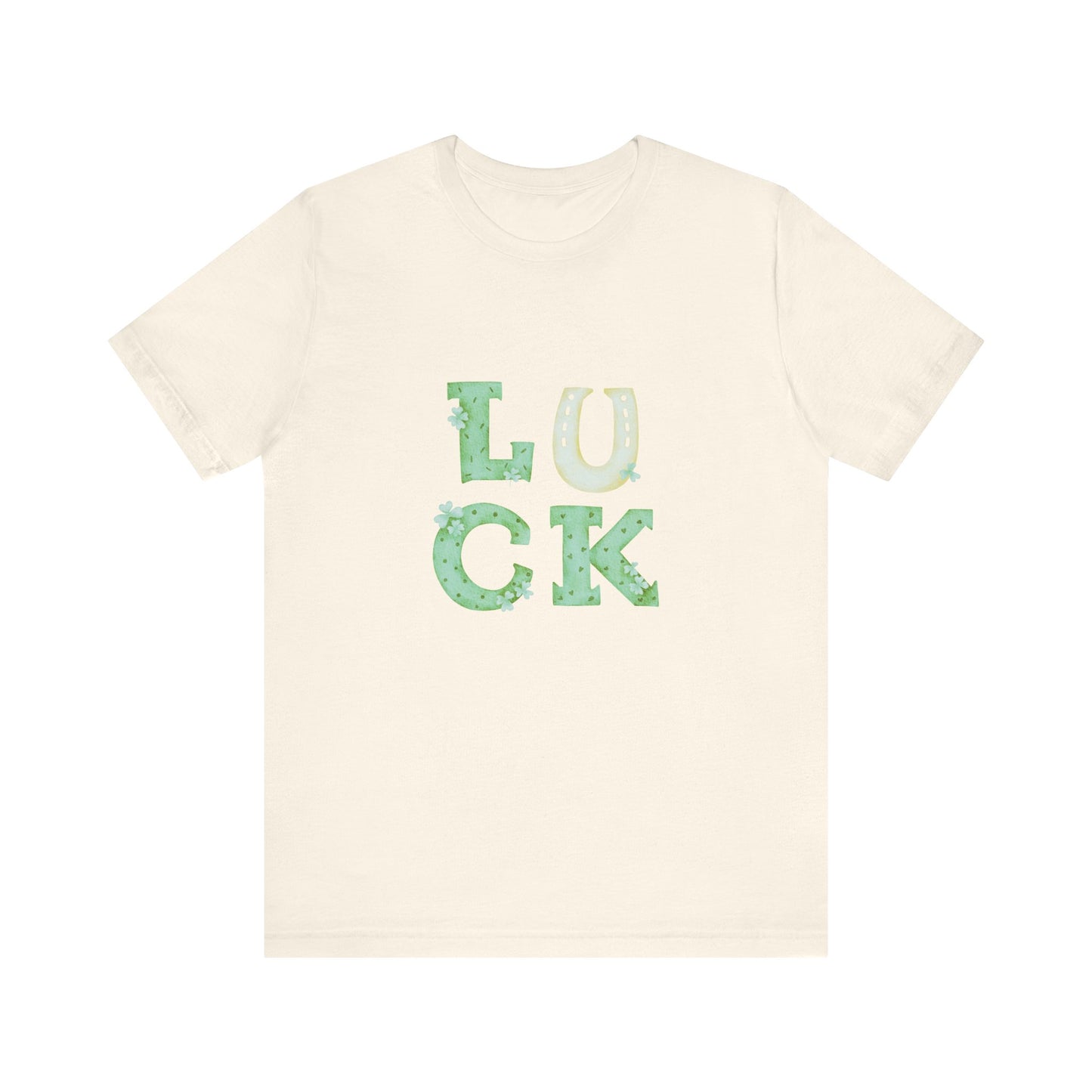 LUCK St Patrick’s Day Unisex Jersey Short Sleeve Tee