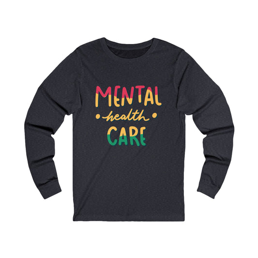 Rasta Mental Health Unisex Jersey Long Sleeve Tee