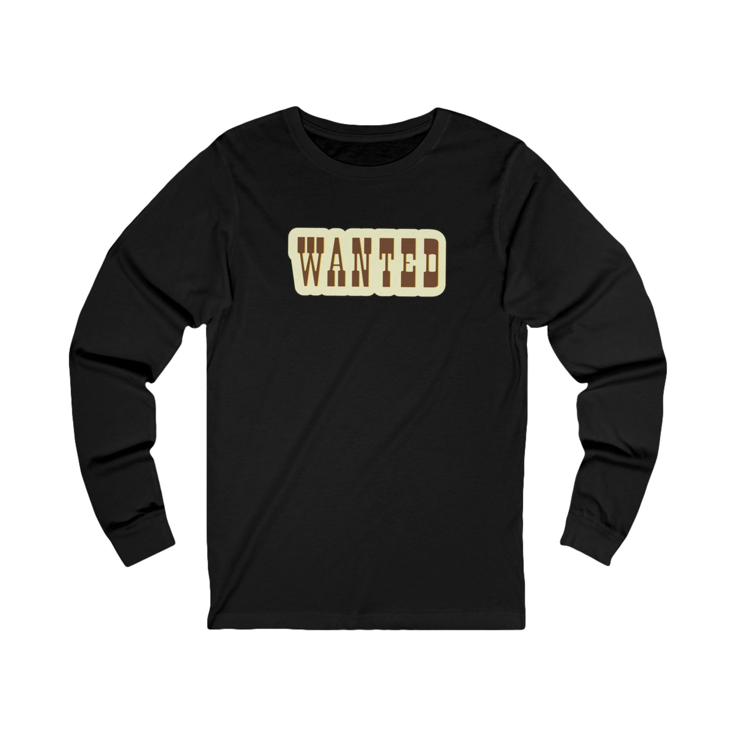 Wanted Unisex Jersey Long Sleeve Tee