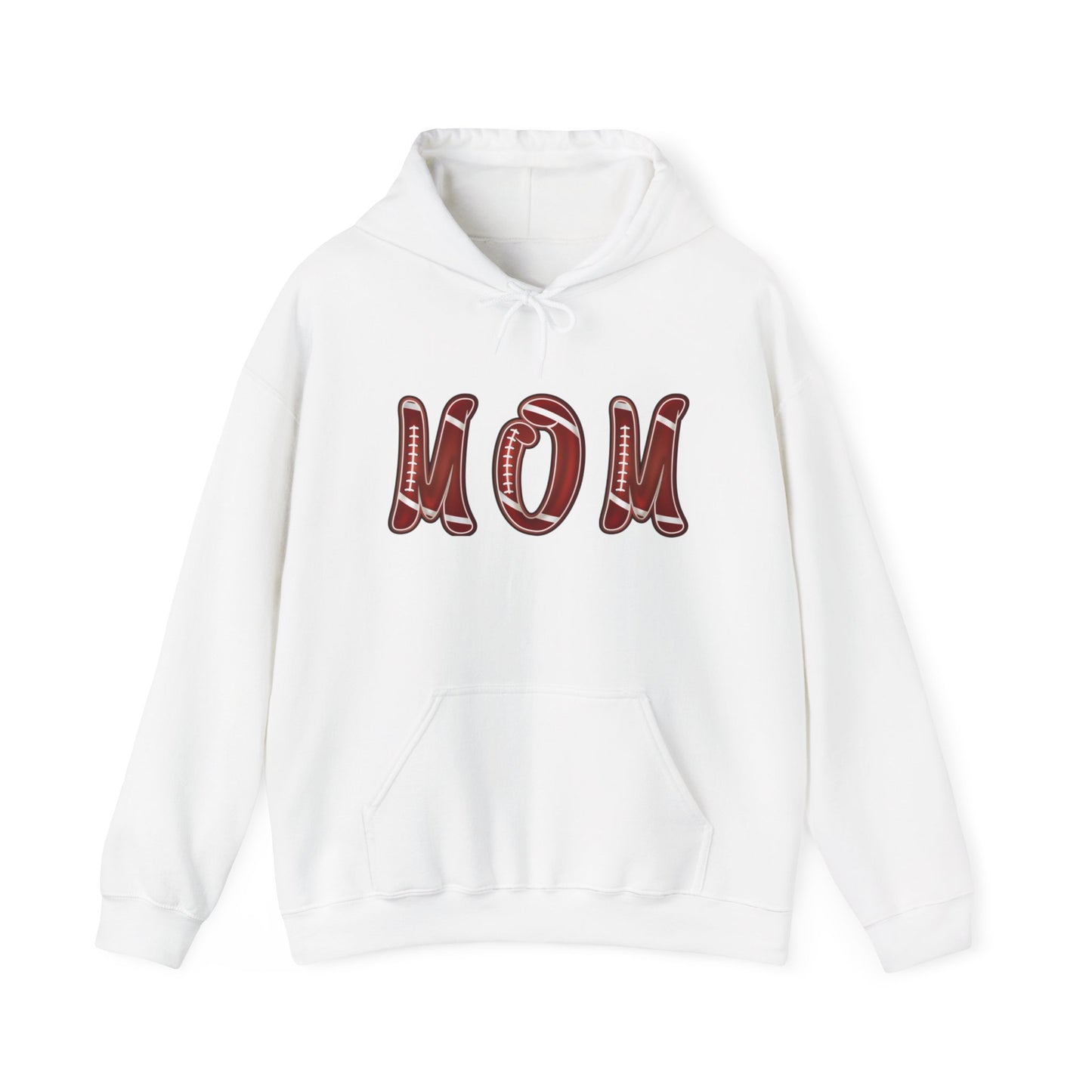 Mom Football Unisex Heavy Blend™ Hooded Sweatshirt