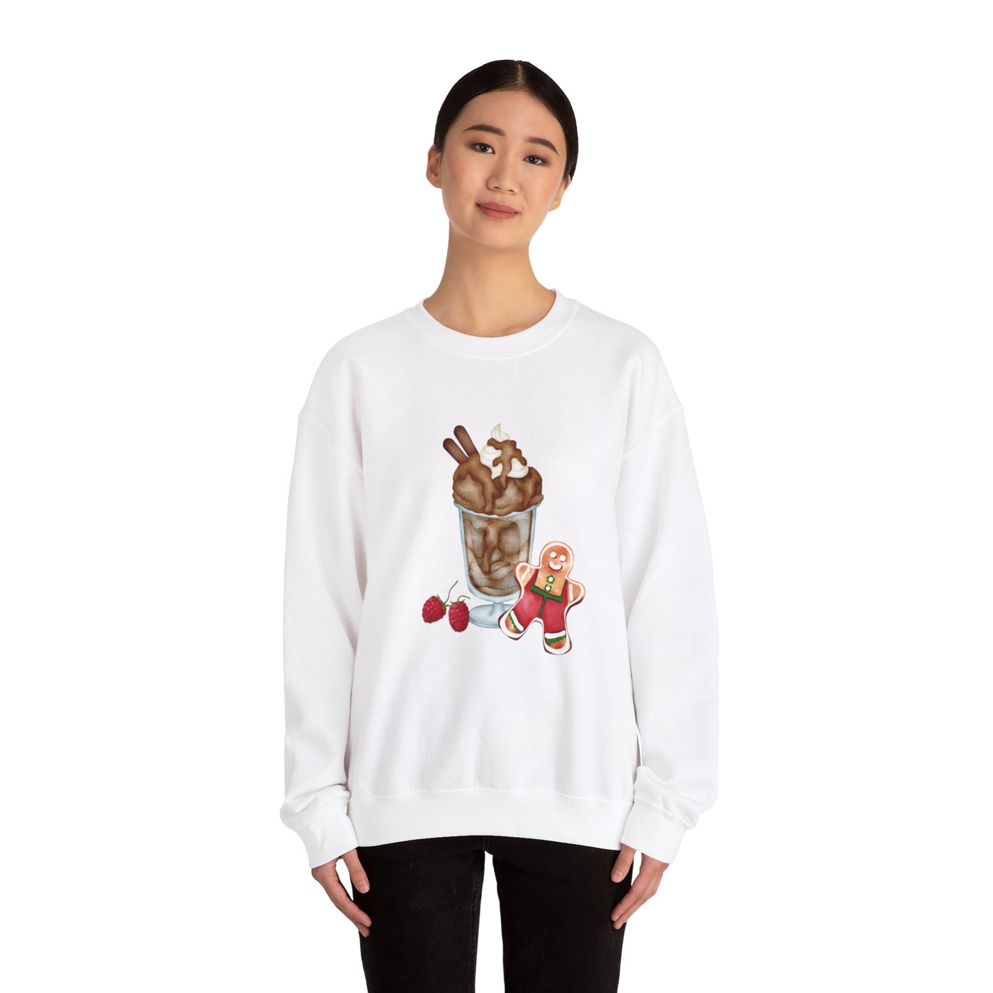 Gingerbread Coffee Unisex Heavy Blend™ Crewneck Sweatshirt