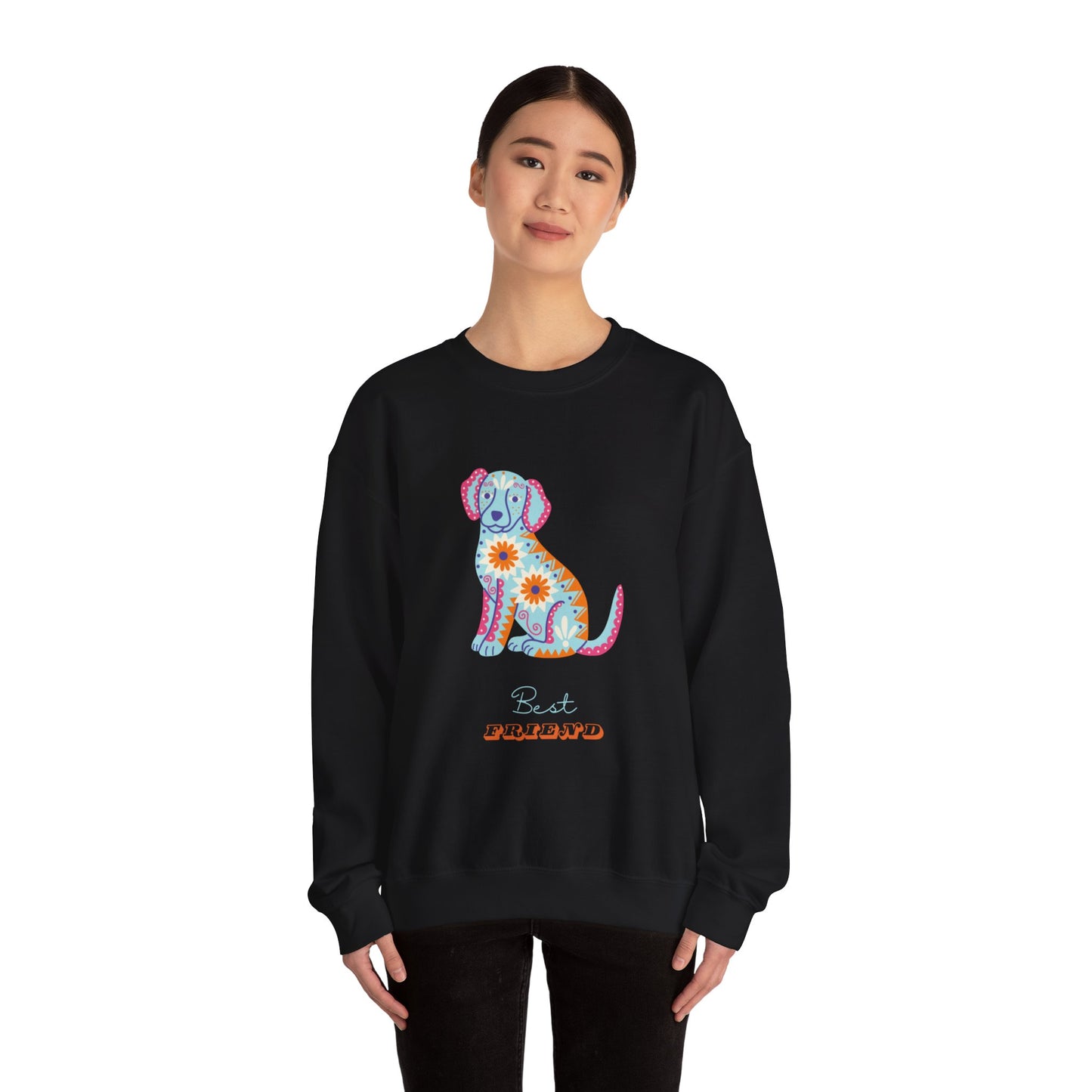 Best Friend Unisex Heavy Blend™ Crewneck Sweatshirt