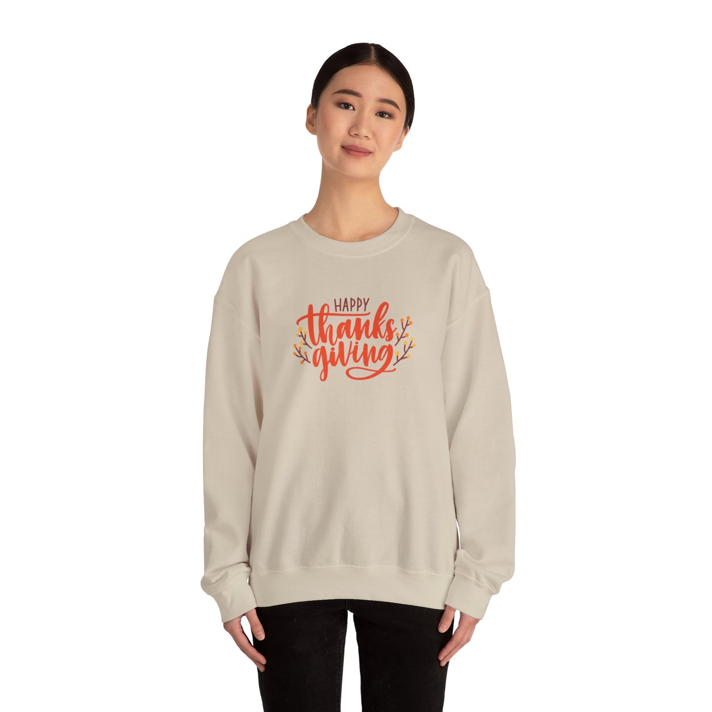 Happy T Unisex Heavy Blend™ Crewneck Sweatshirt