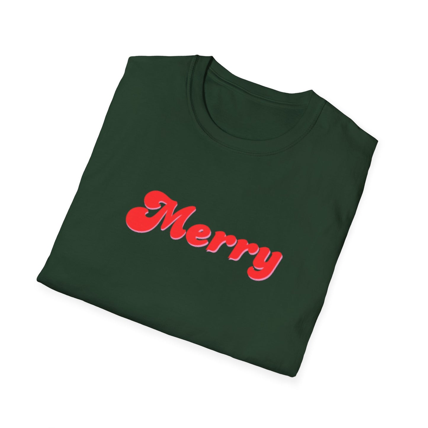 Merry Christmas Unisex Softstyle T-Shirt