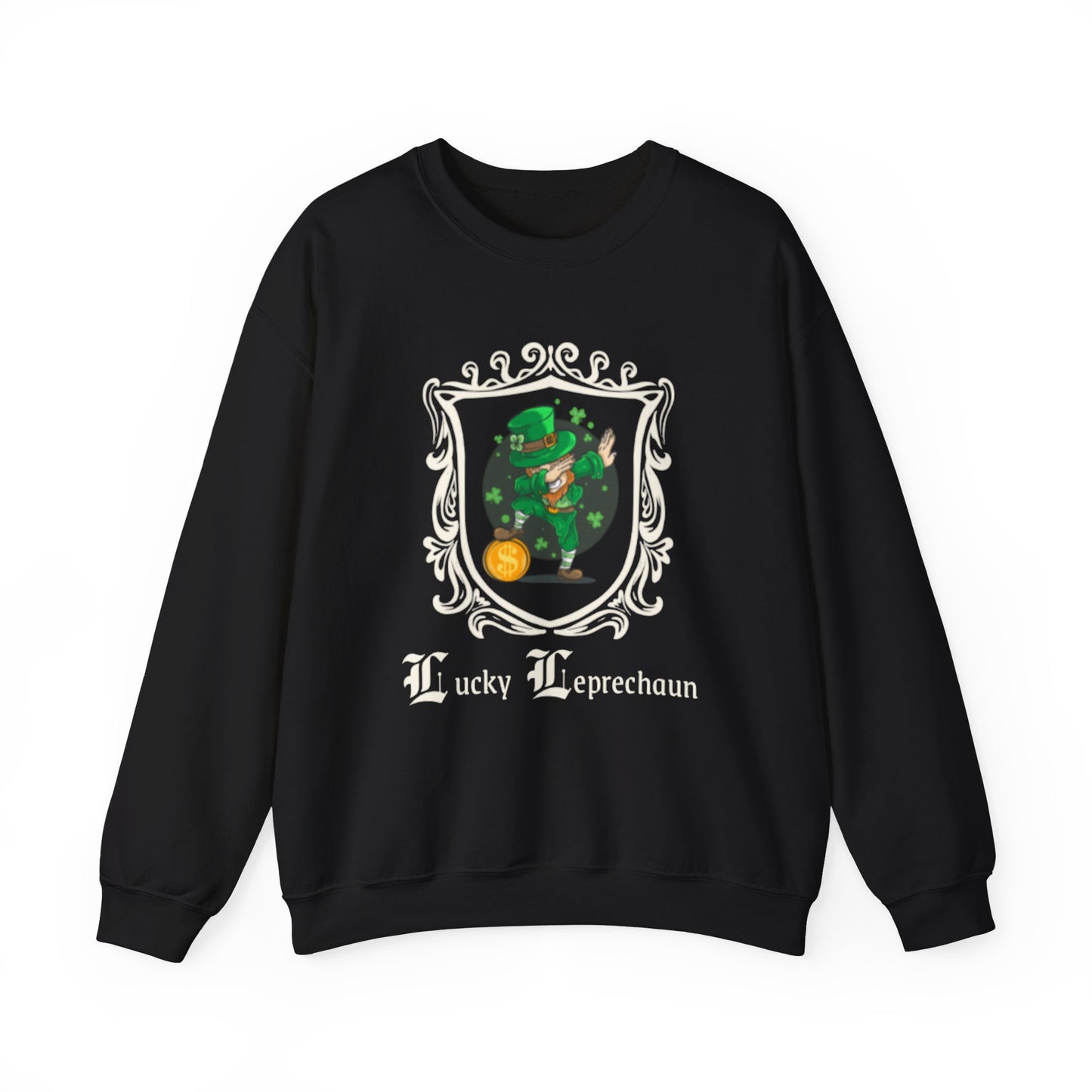 Lucky Leprechaun St. Patrick’s Day Unisex Heavy Blend™ Crewneck Sweatshirt