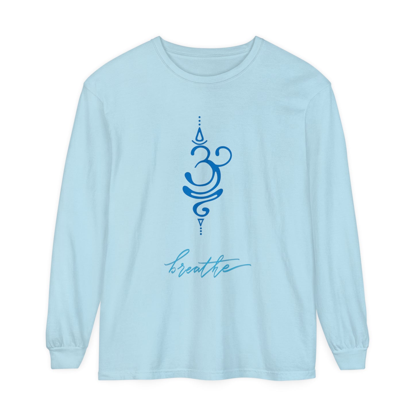 Breathe Unisex Garment-dyed Long Sleeve T-Shirt