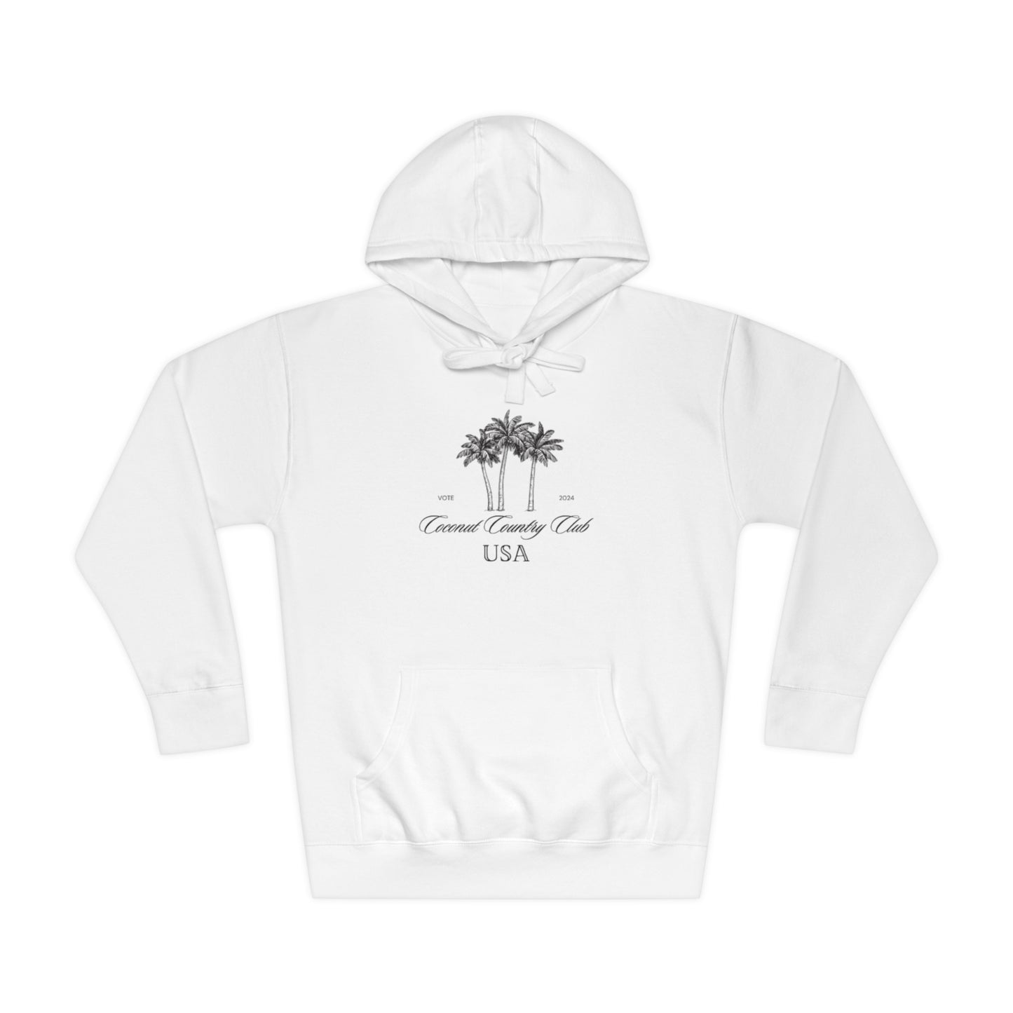 Coconut Country Club Unisex Fleece Hoodie