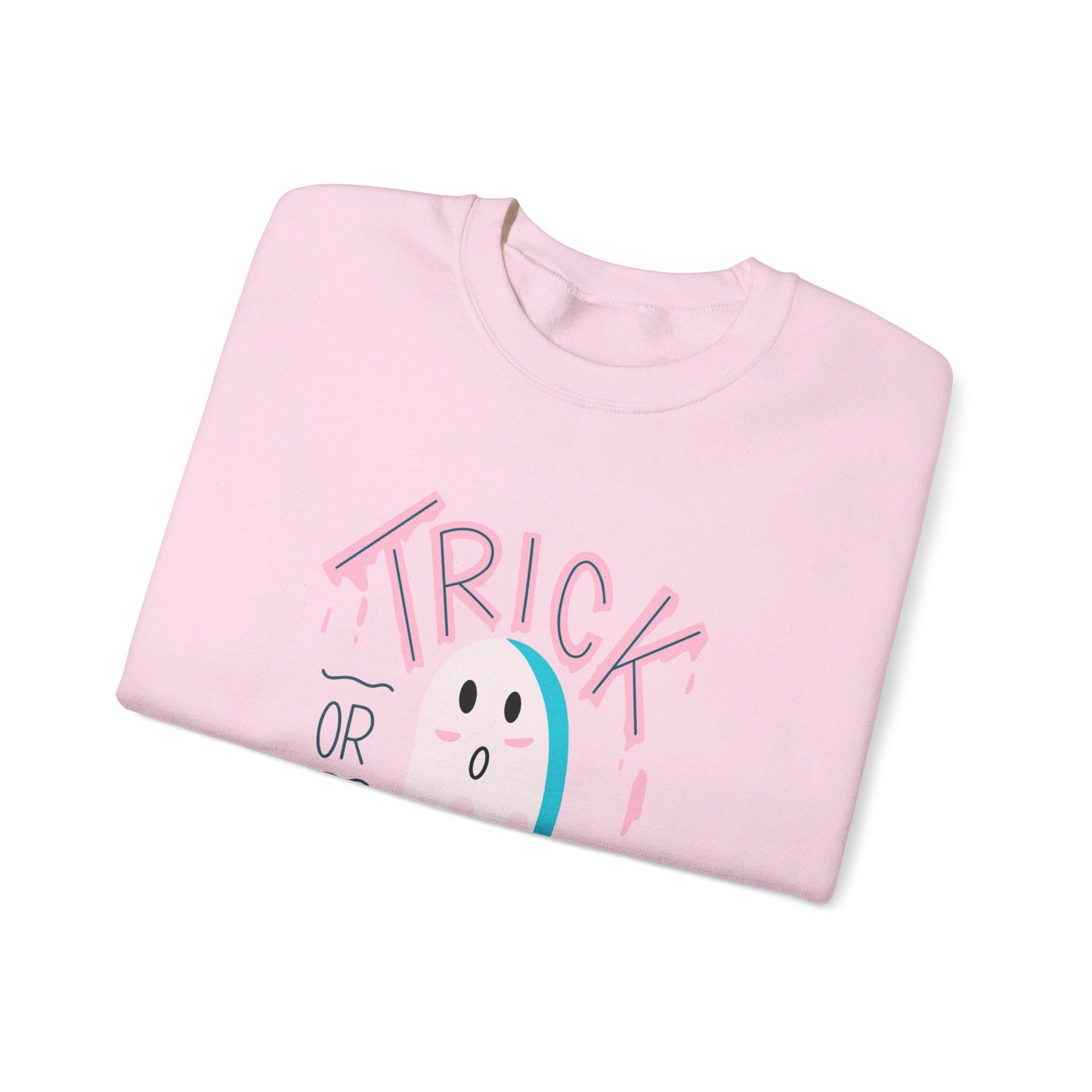 Pastel Trick or Treat Unisex Heavy Blend™ Crewneck Sweatshirt