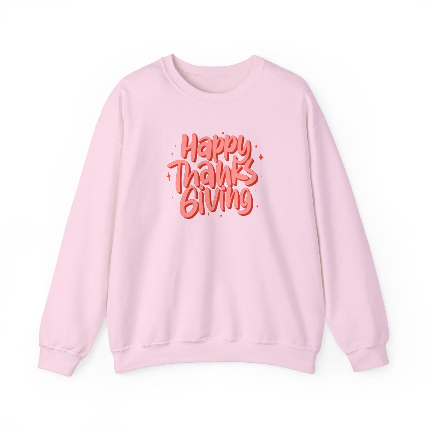 Happy Thanks Unisex Heavy Blend™ Crewneck Sweatshirt