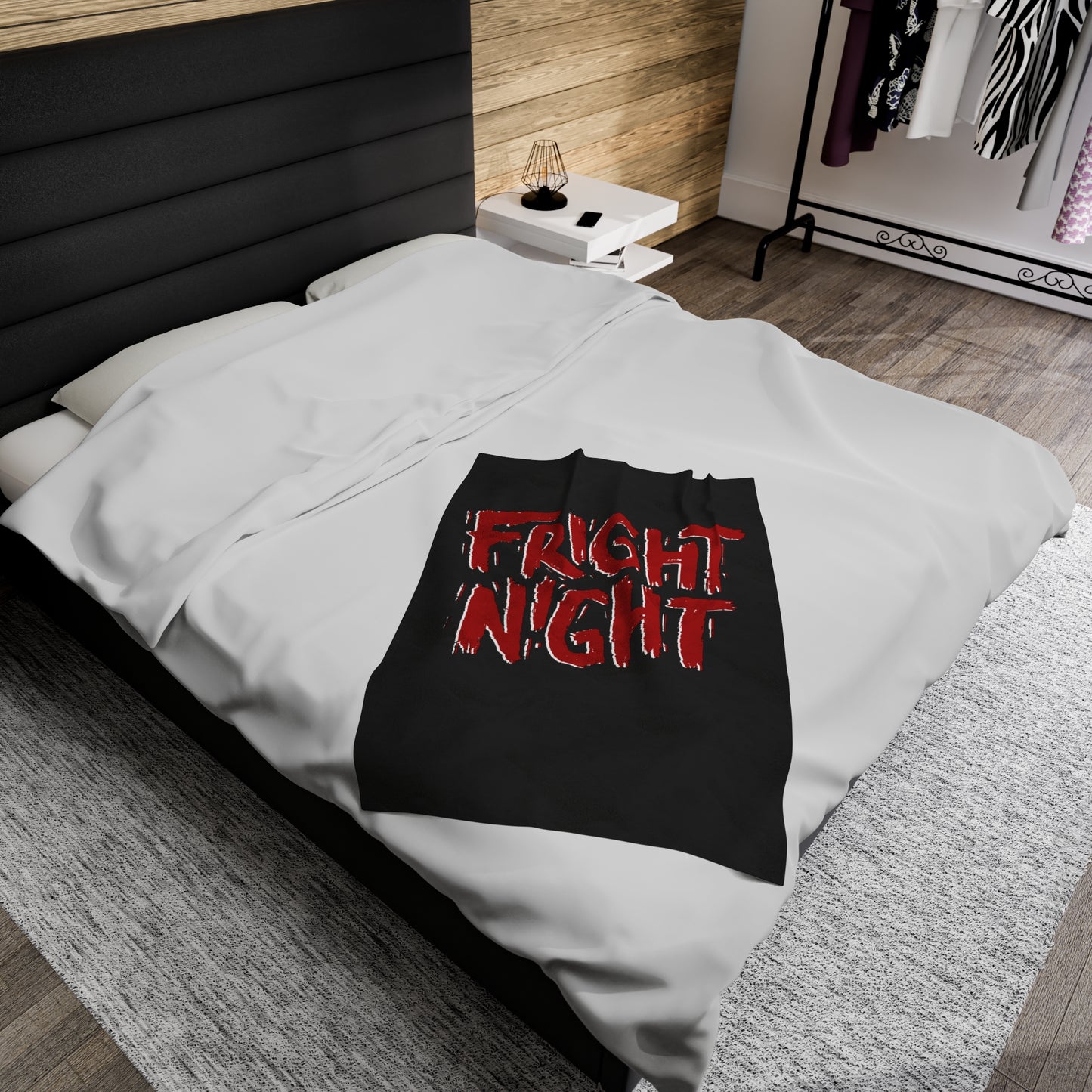 Fright Night Velveteen Plush Blanket