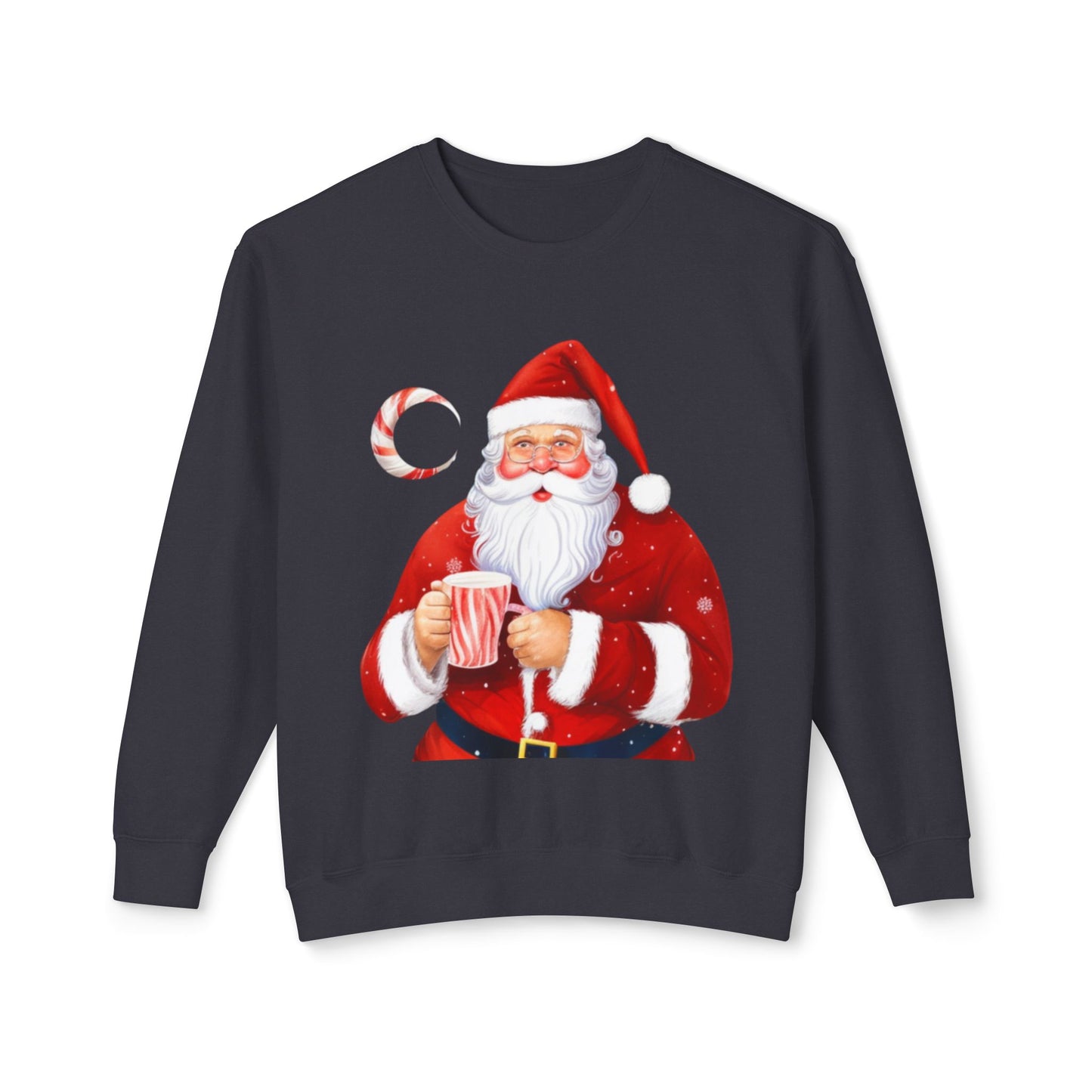 Vintage Santa Unisex Lightweight Crewneck Sweatshirt