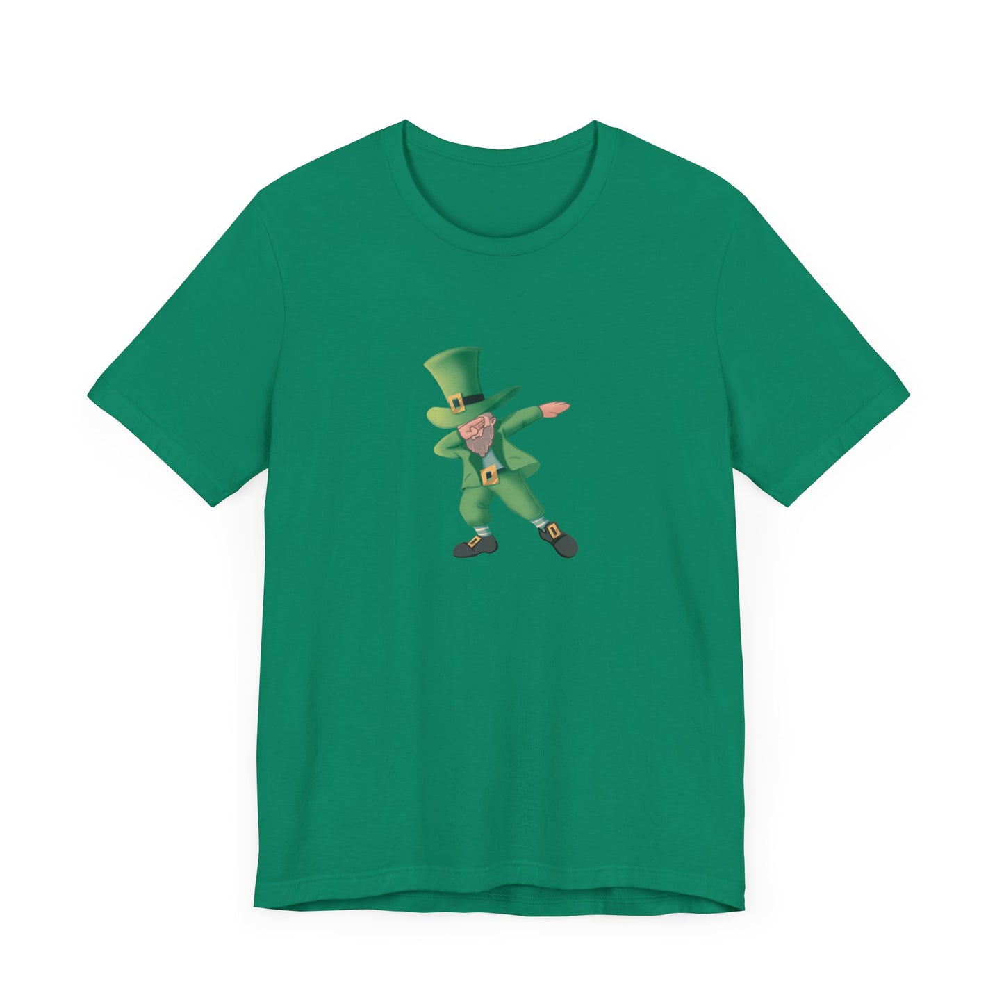 Dabbin Leprechaun St Patrick’s Day Unisex Jersey Short Sleeve Tee