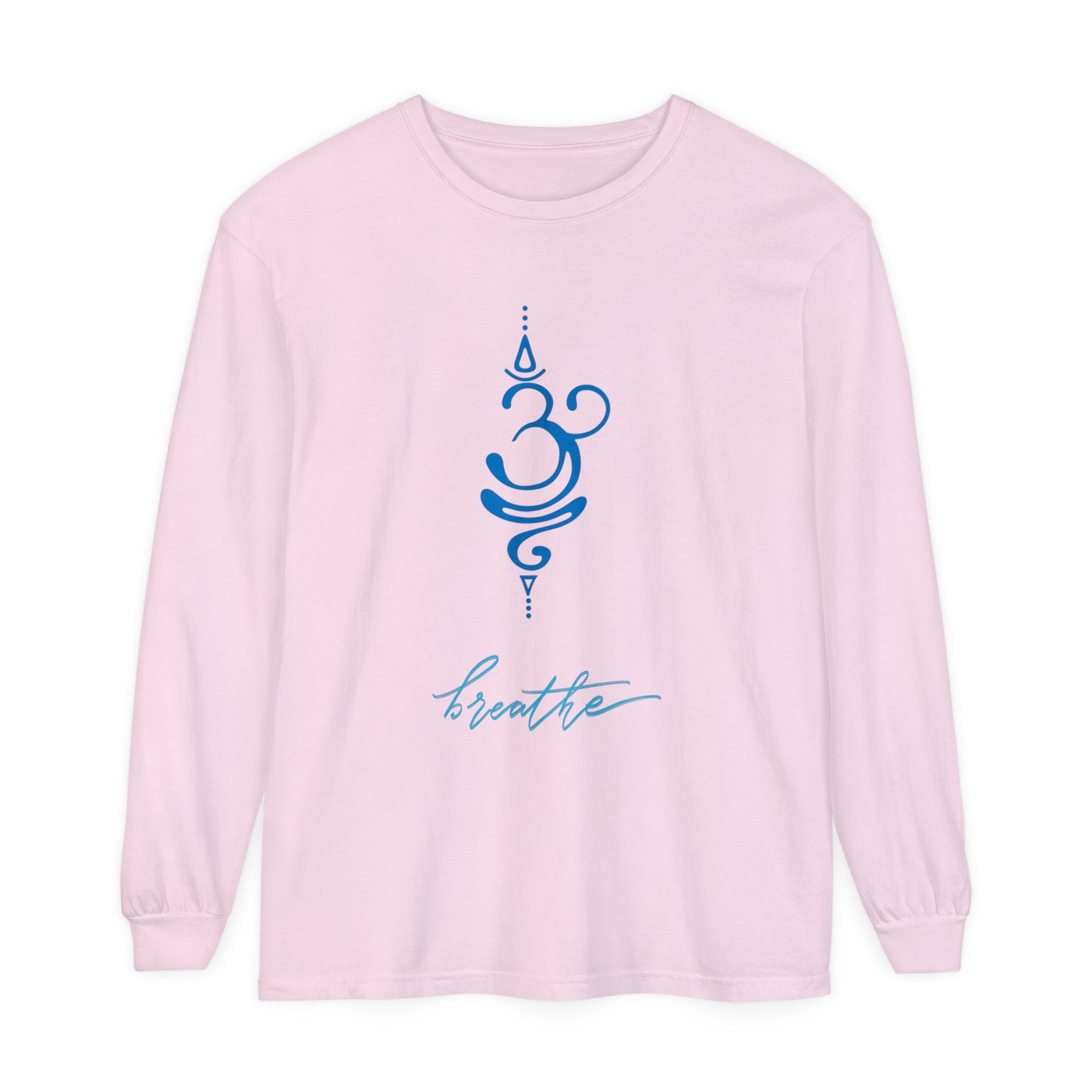 Breathe Unisex Garment-dyed Long Sleeve T-Shirt